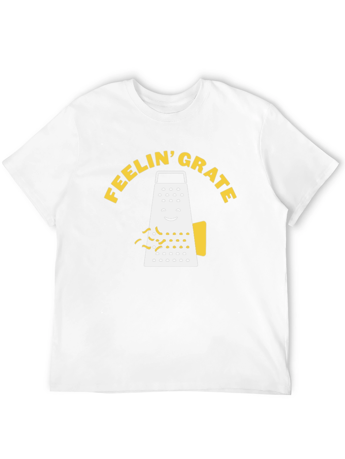 Feelin Grate Funny Grater Graphic T-Shirt