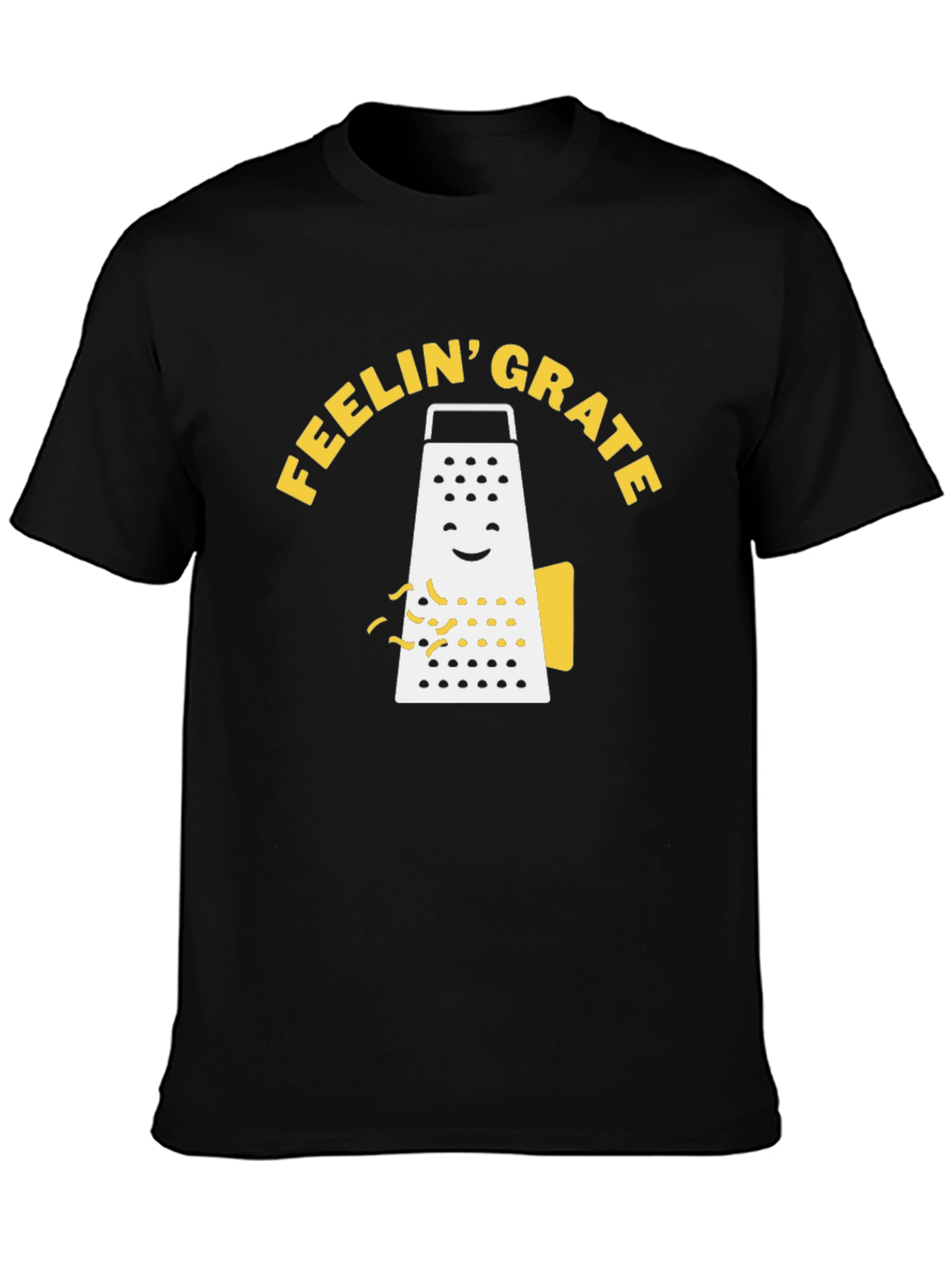 Feelin Grate Funny Grater Graphic T-Shirt