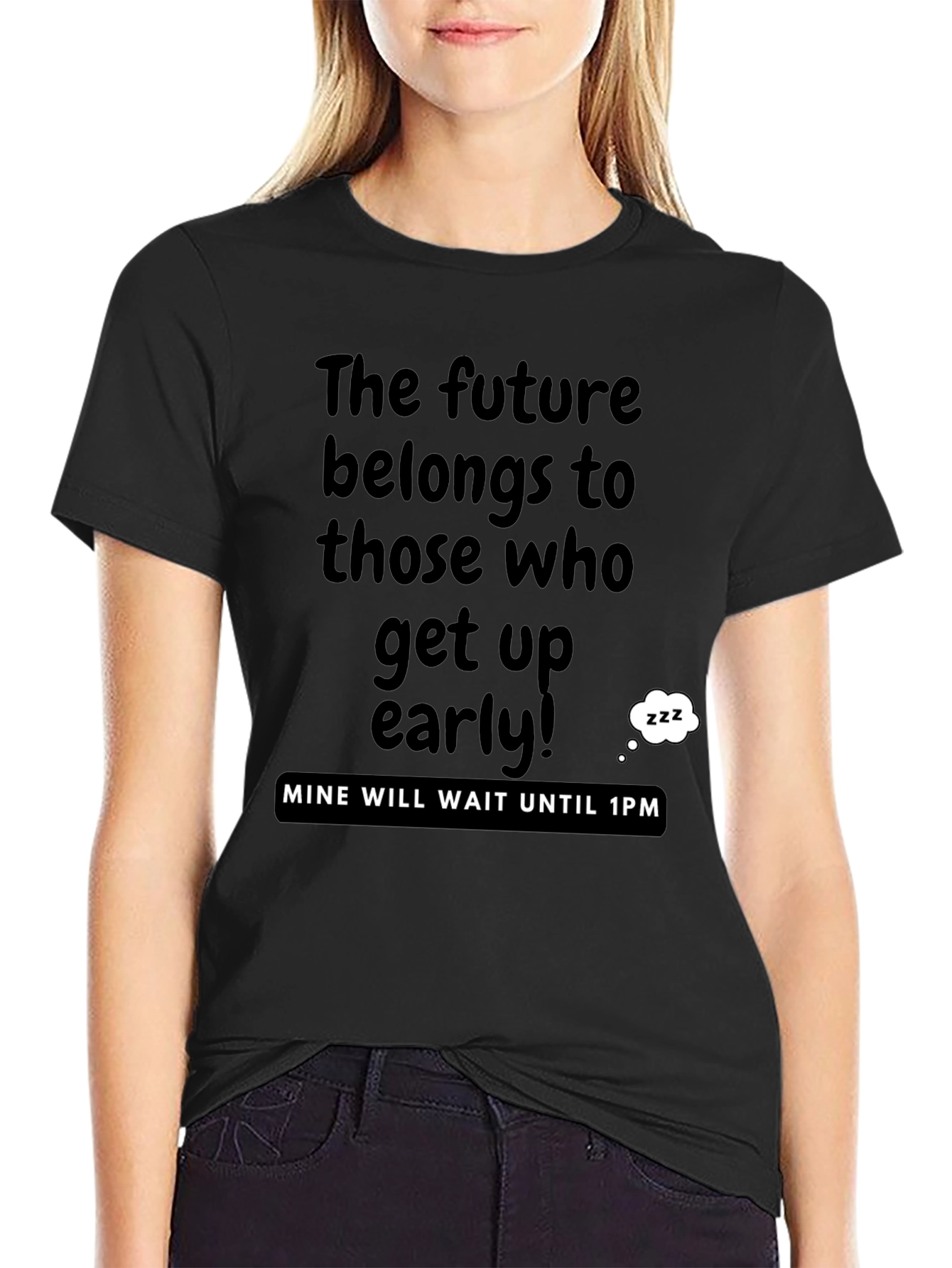 Funny The Future Belongs Graphic T-Shirt