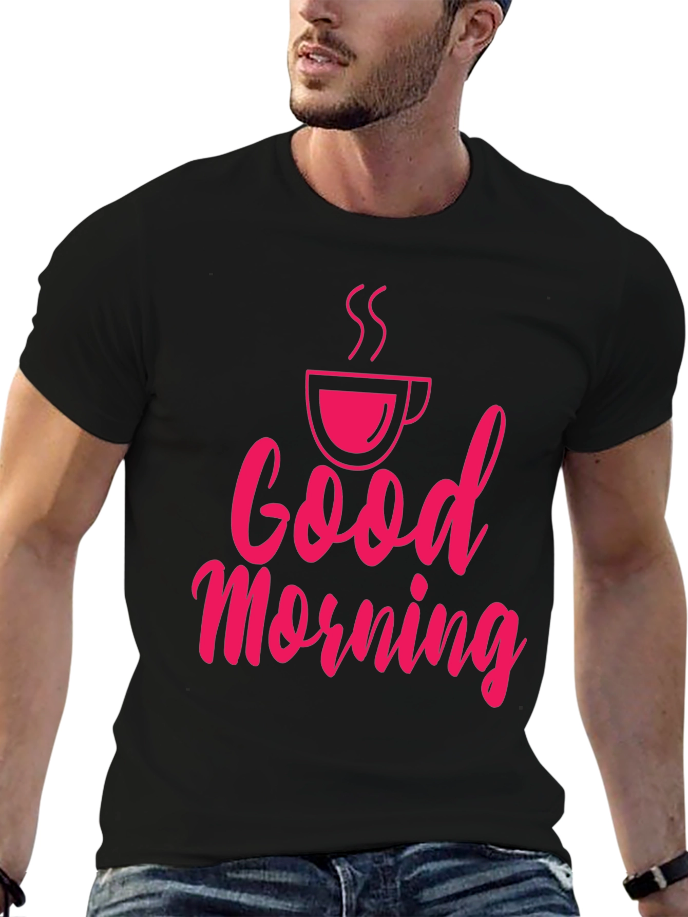 Good Morning Graphic Tee - Stylish & Comfy