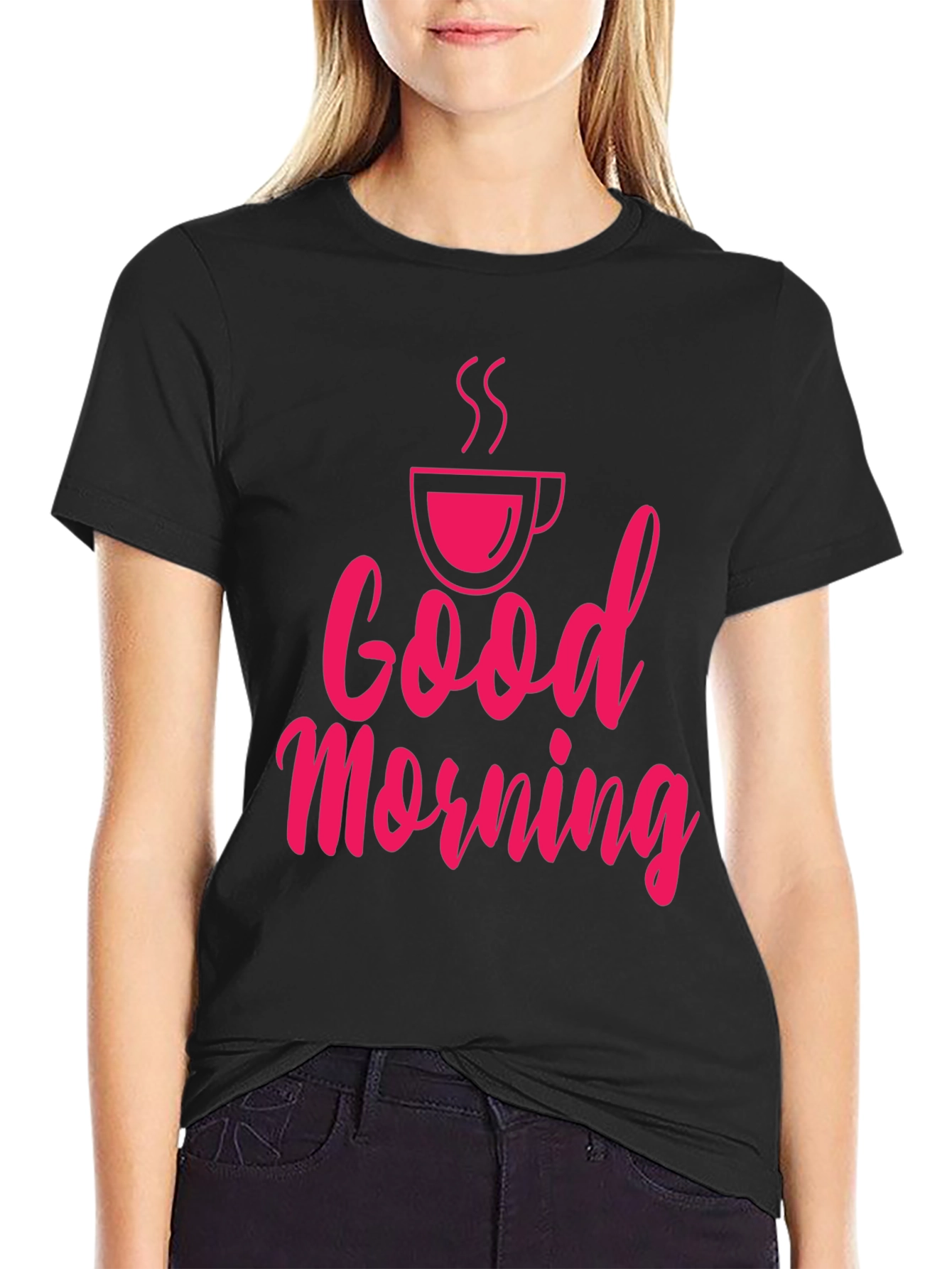 Good Morning Graphic Tee - Stylish & Comfy