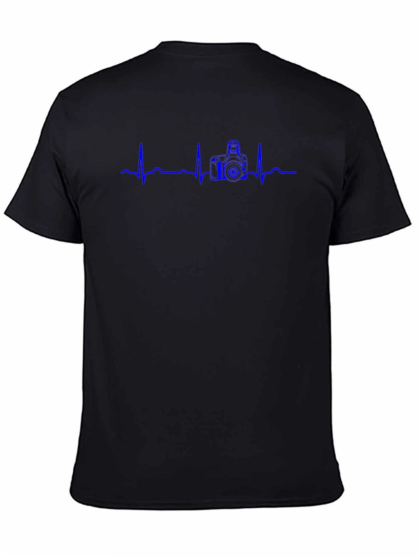 Camera Heartbeat Graphic Tee - Photographer Gift