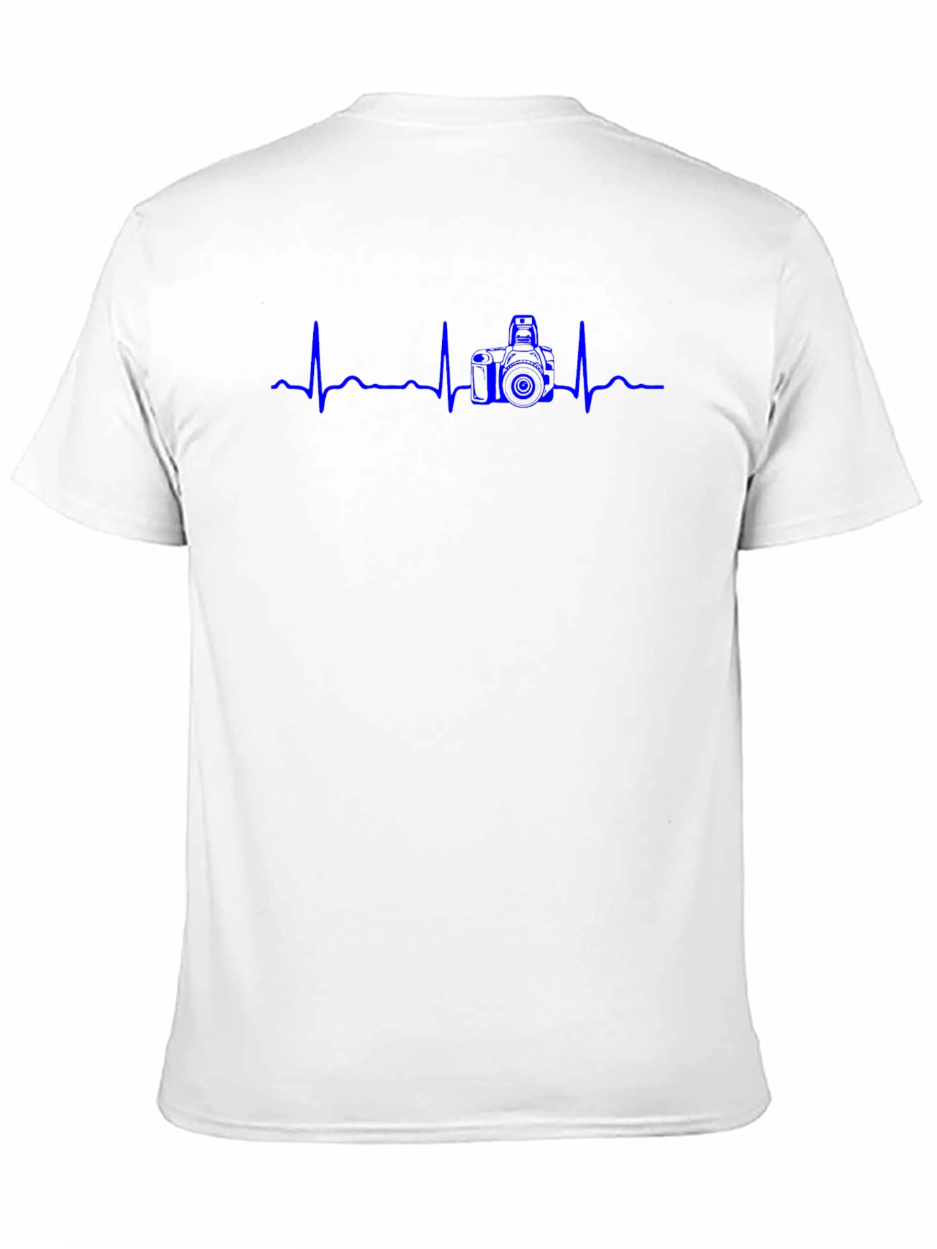Camera Heartbeat Graphic Tee - Photographer Gift