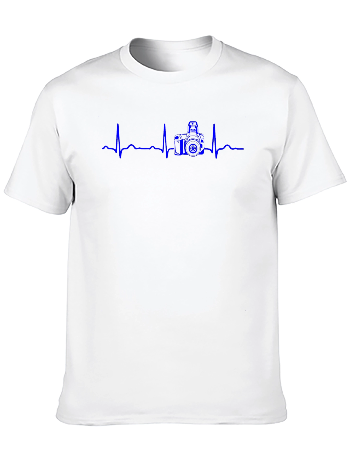 Camera Heartbeat Graphic Tee - Photographer Gift