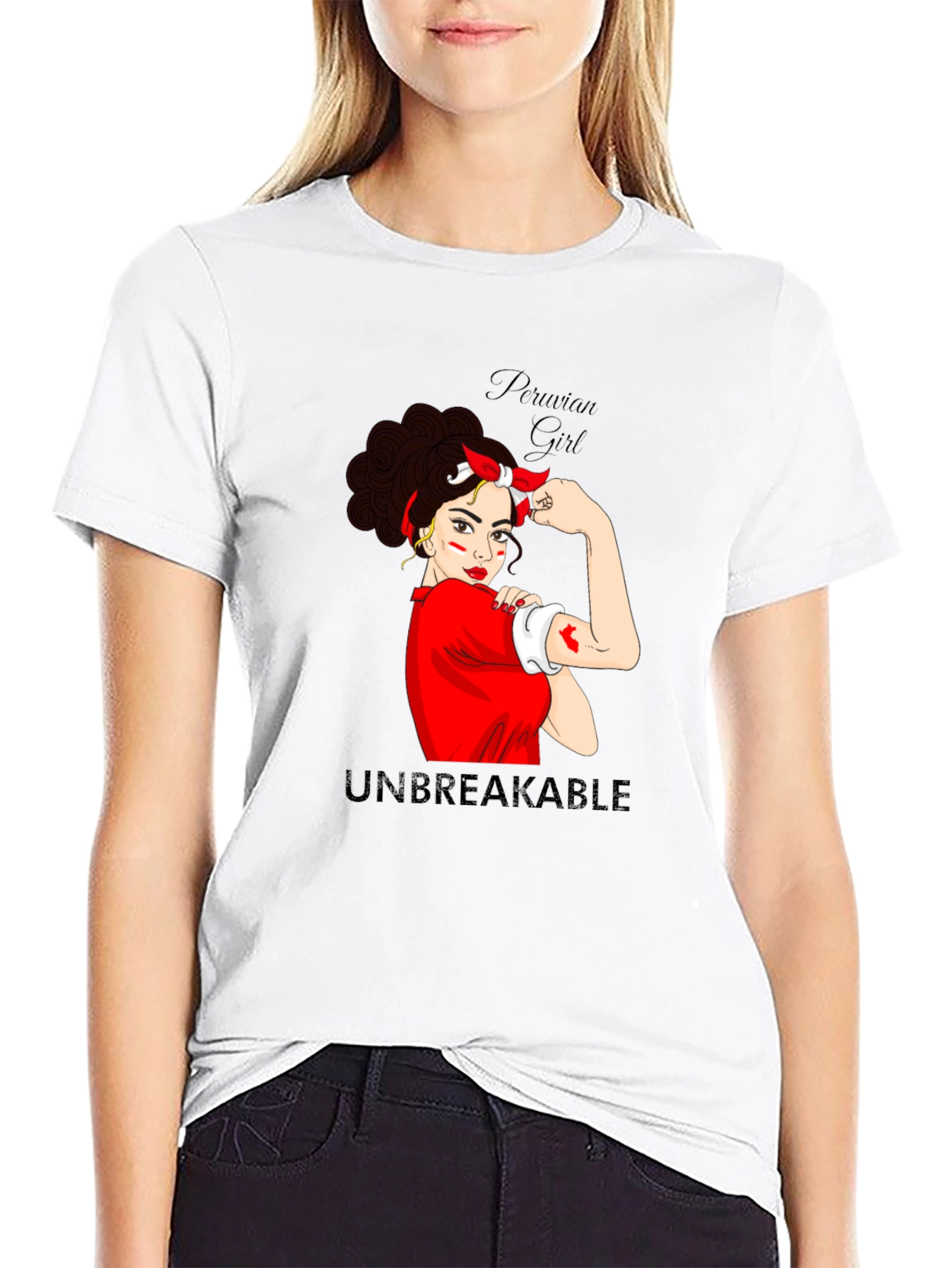 Peruvian Girl Unbreakable T-Shirt