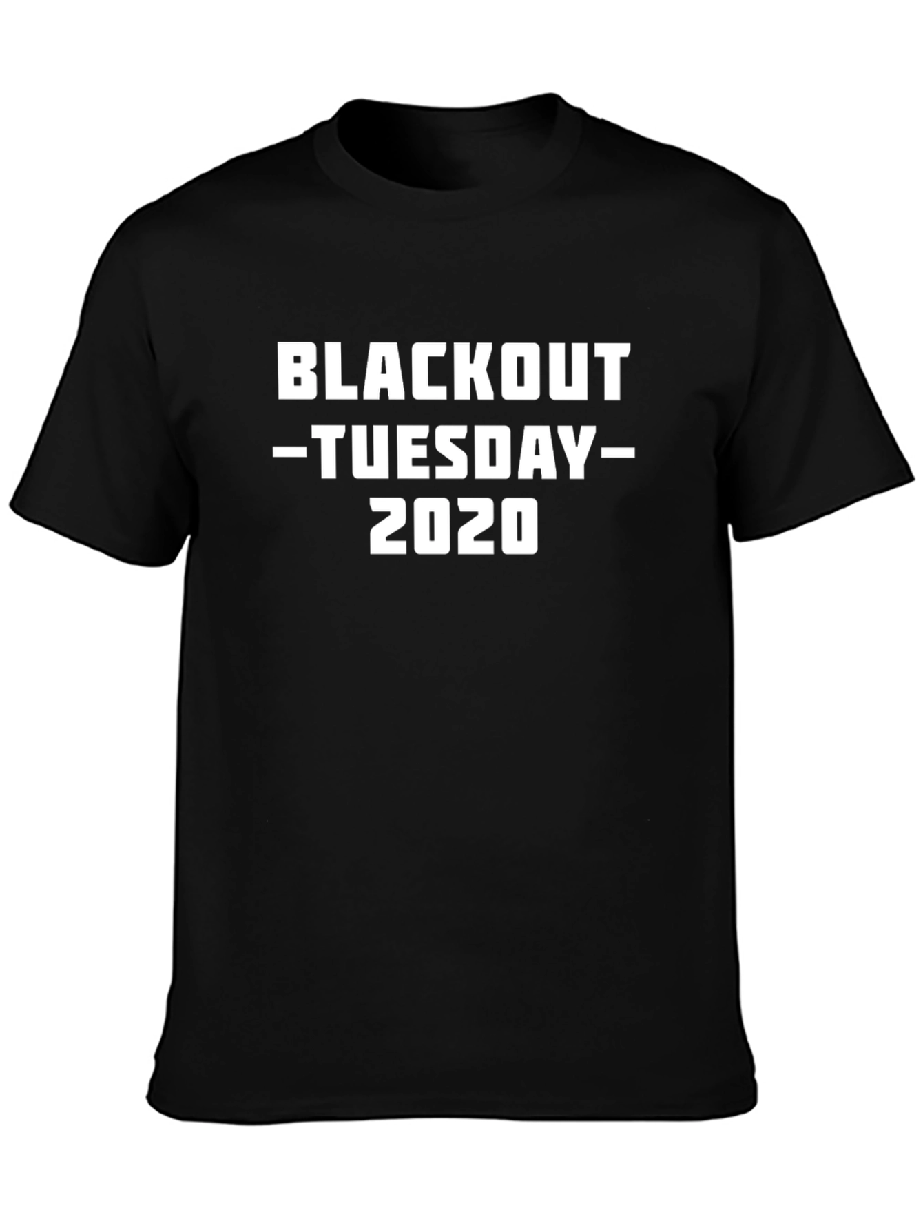 Blackout Tuesday 2020 Graphic T-Shirt