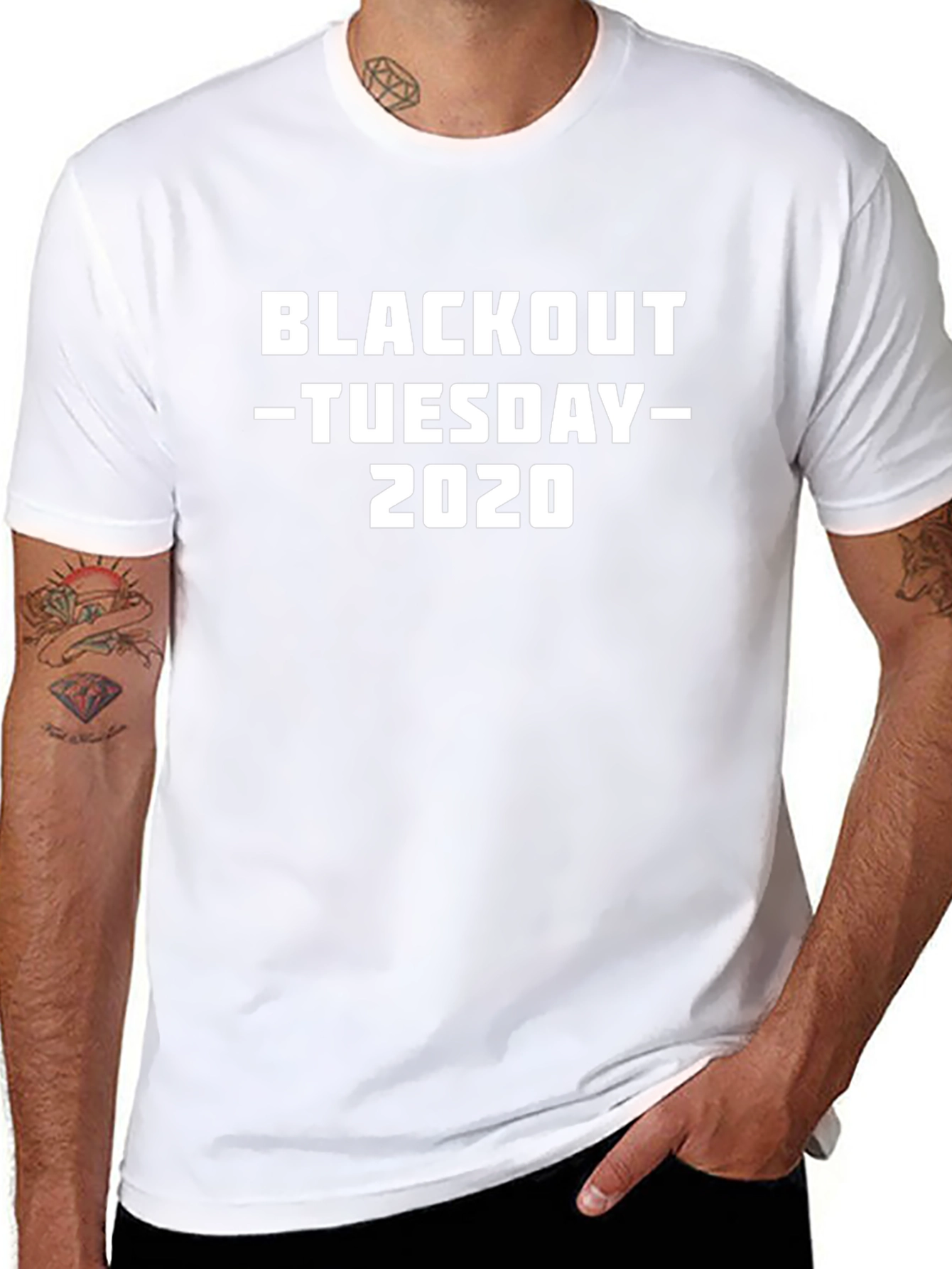 Blackout Tuesday 2020 Graphic T-Shirt