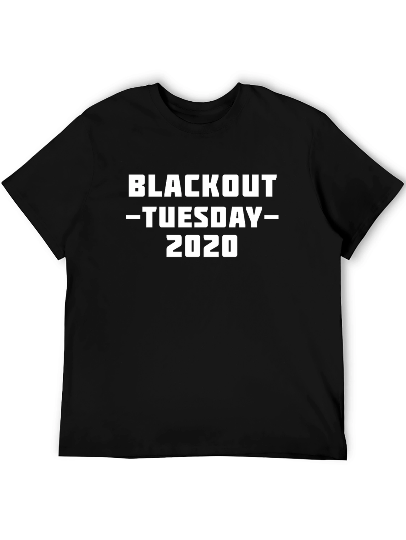 Blackout Tuesday 2020 Graphic T-Shirt