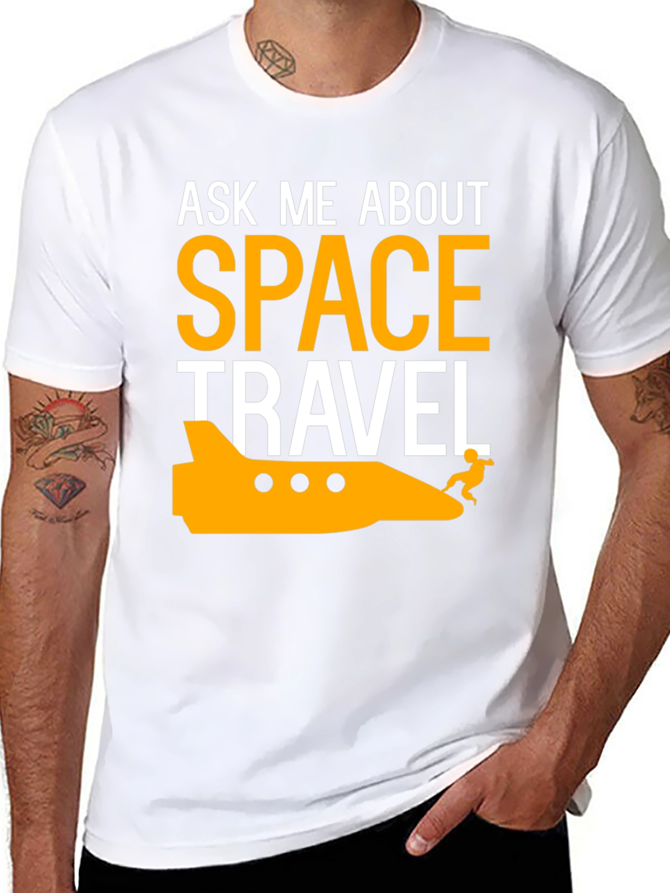 Ask Me About Space Travel T-Shirt