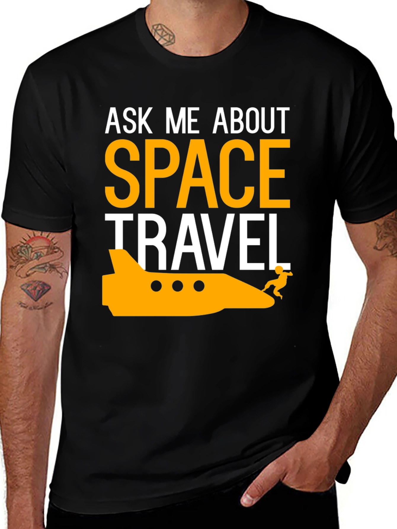 Ask Me About Space Travel T-Shirt