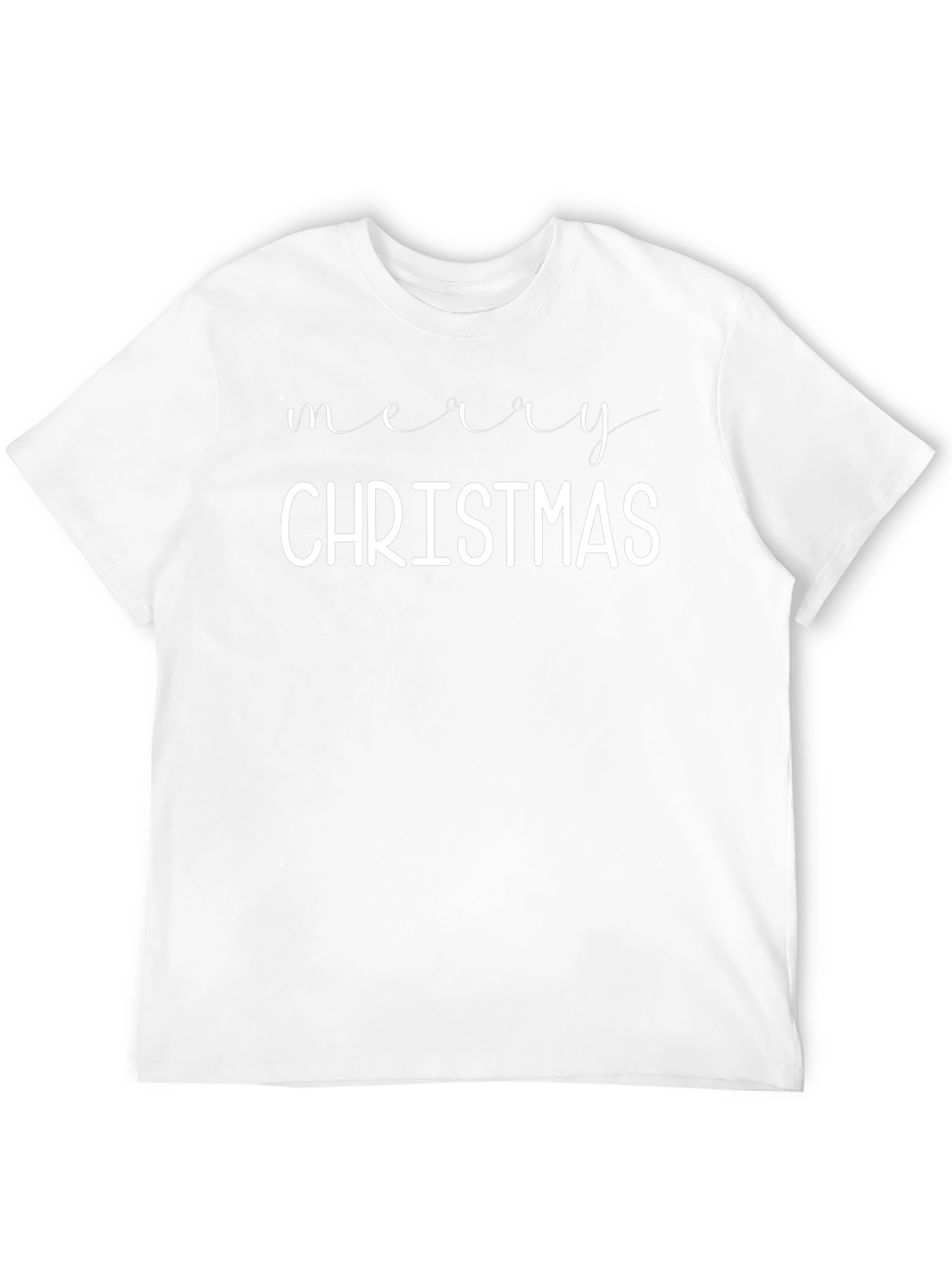 Merry Christmas Graphic Tee - Holiday Celebration Shirt