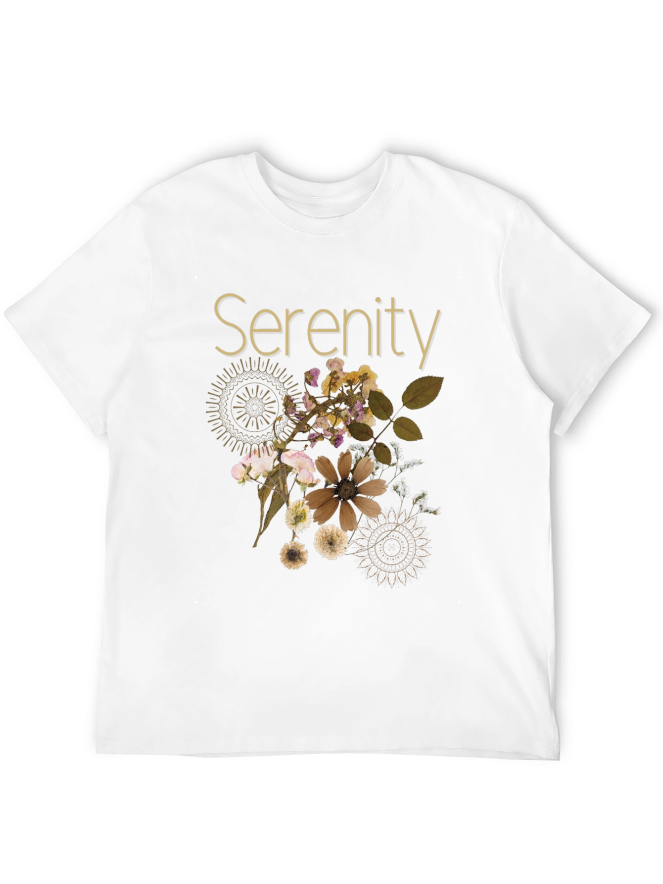 Serenity Floral Graphic T-Shirt
