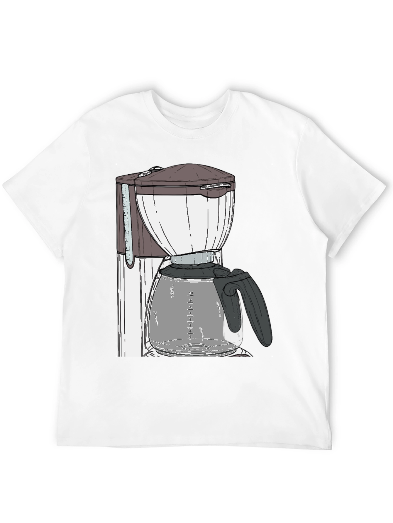 Coffee Maker Graphic Tee - Black T-Shirt