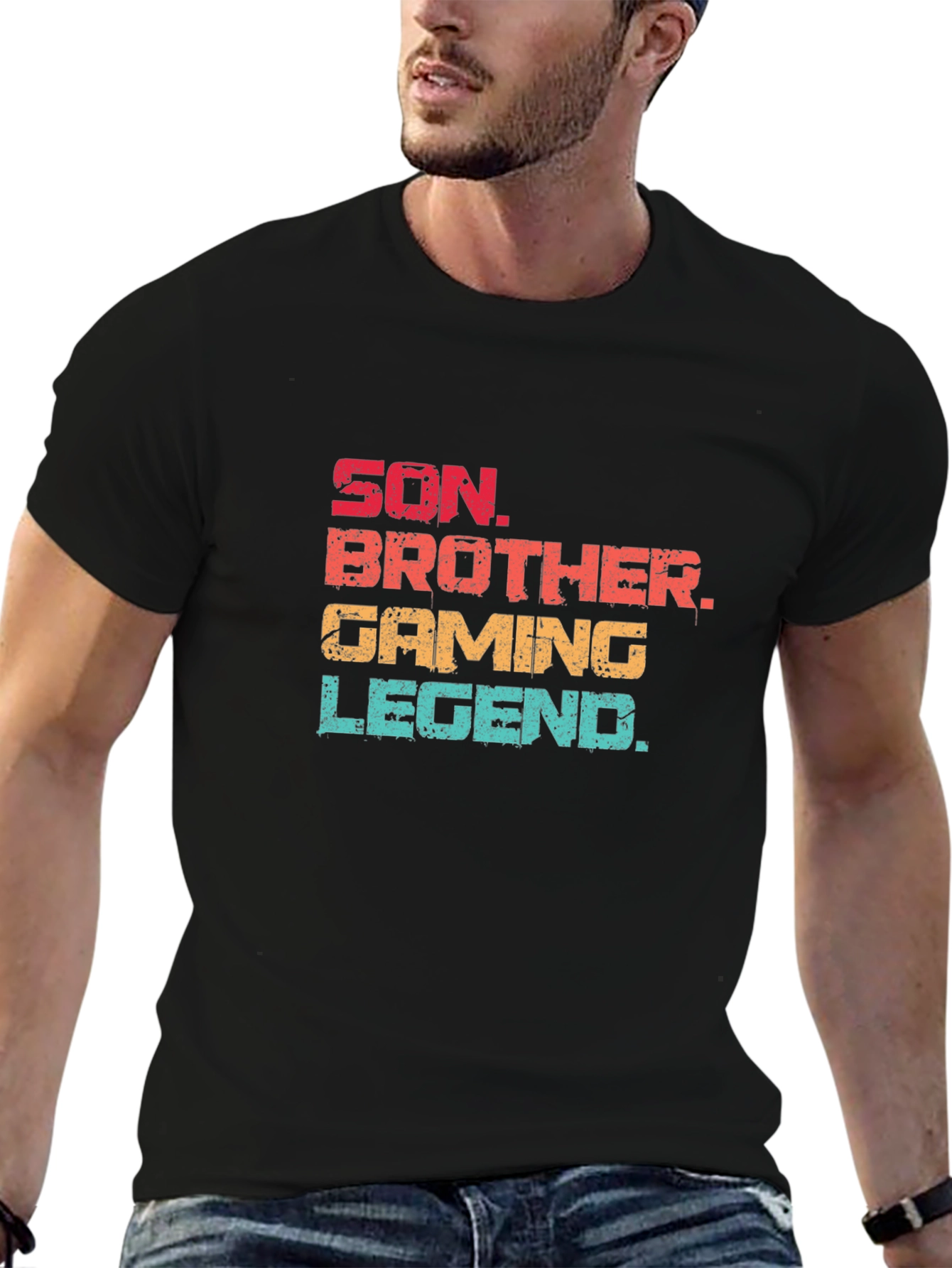 Son Brother Gaming Legend Graphic T-Shirt