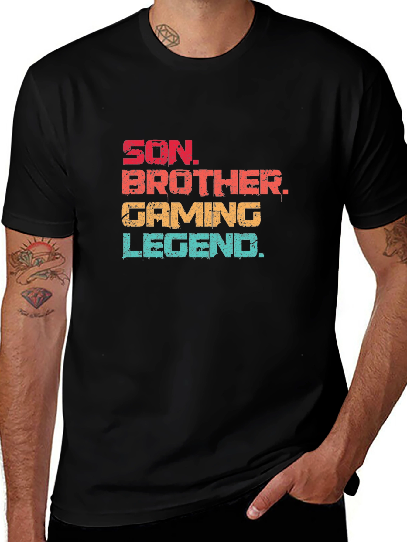 Son Brother Gaming Legend Graphic T-Shirt