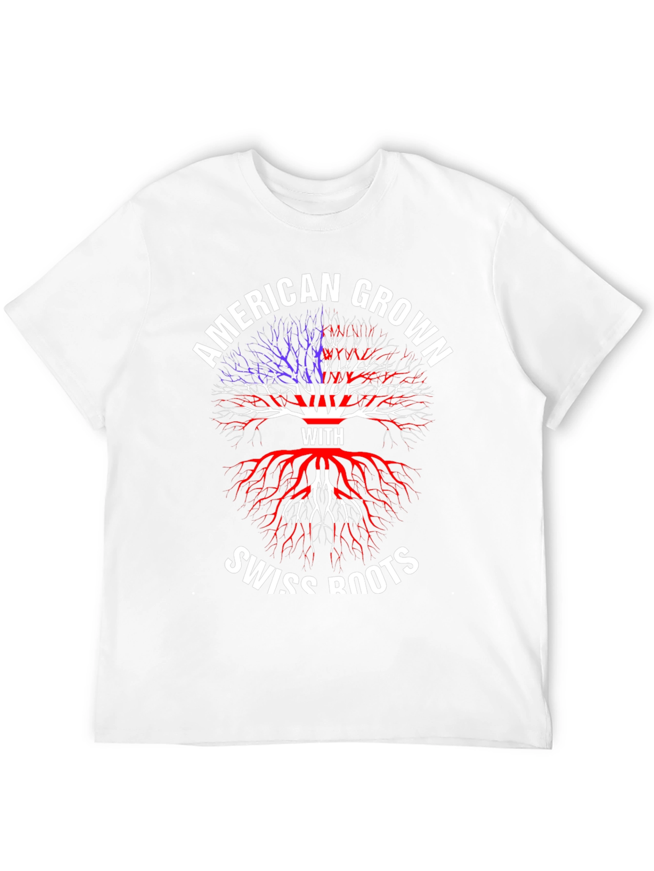 American Grown with Swiss Roots T-Shirt