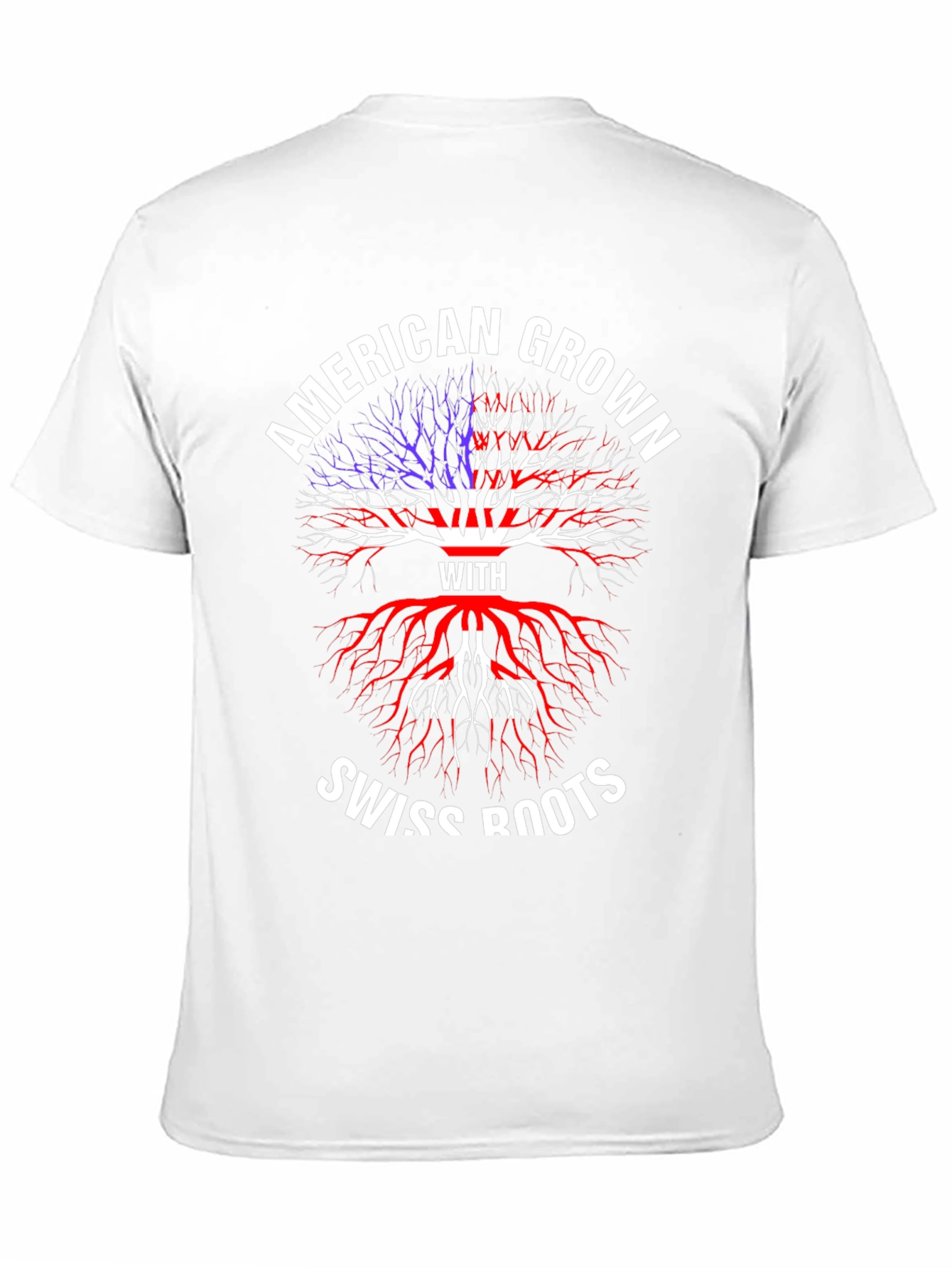 American Grown with Swiss Roots T-Shirt