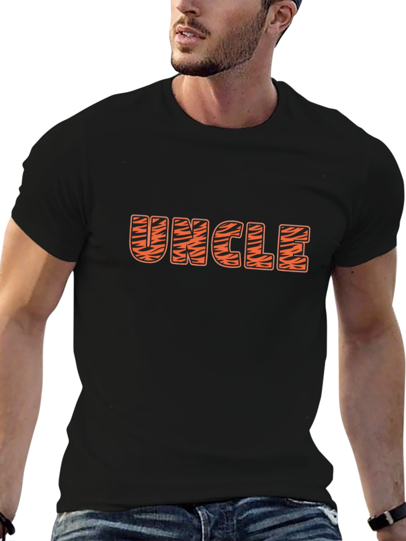 Uncle Tiger Print T-Shirt