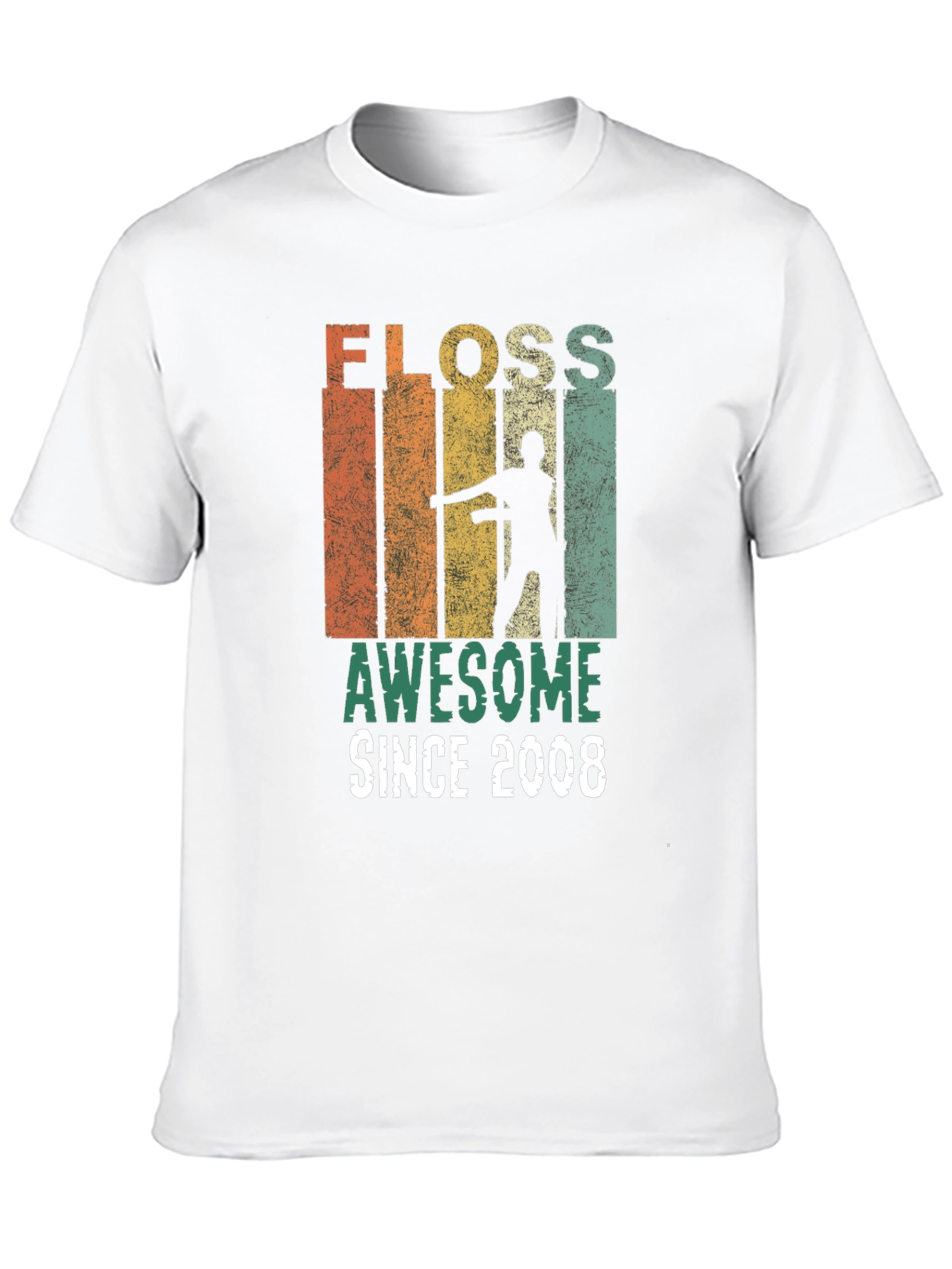 Floss Awesome Since 2008 Graphic T-Shirt