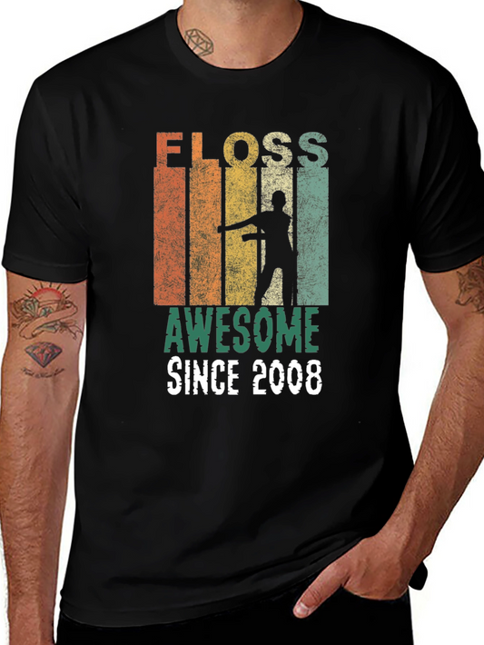 Floss Awesome Since 2008 Graphic T-Shirt
