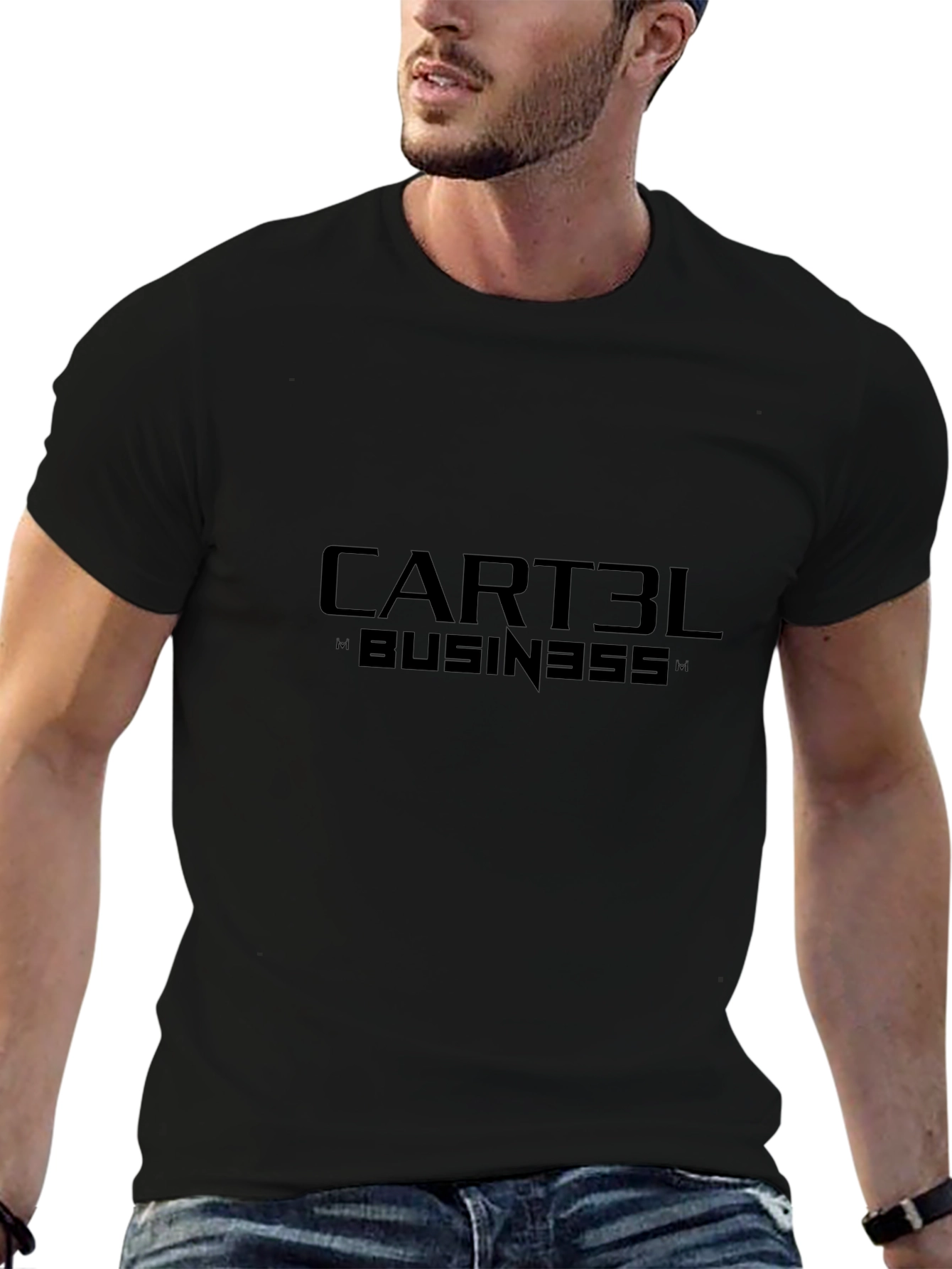 Cart3l Business Black T-Shirt