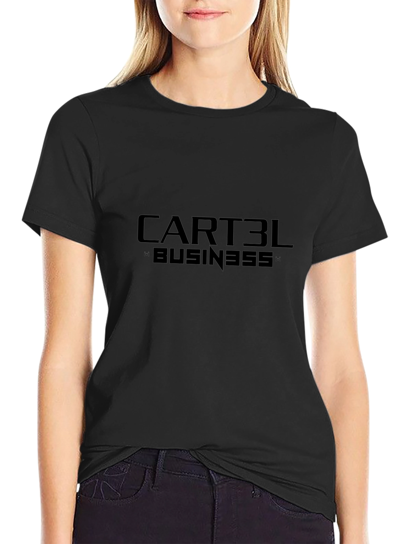 Cart3l Business Black T-Shirt