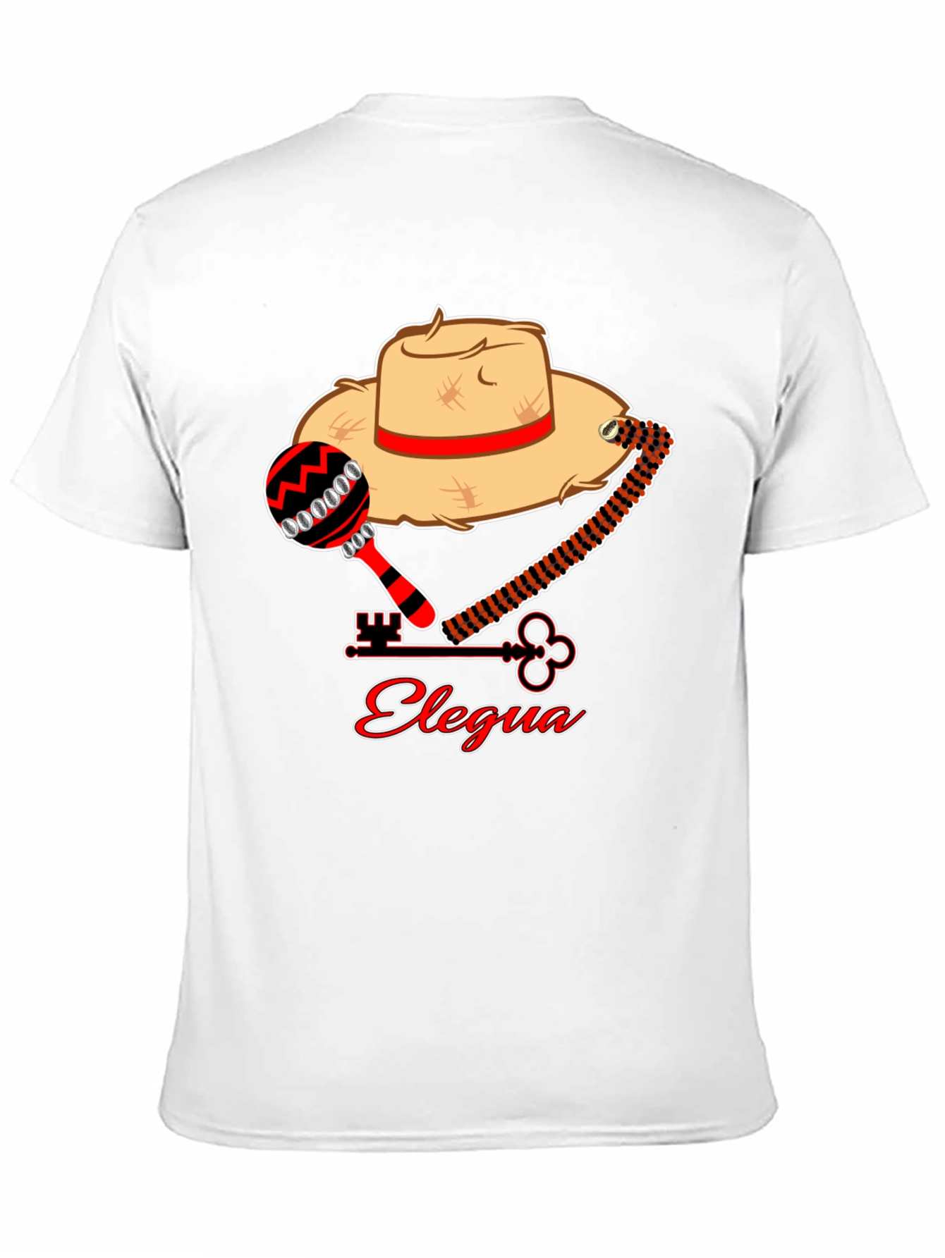 Elegua T-Shirt - Afro-Cuban Orisha Design