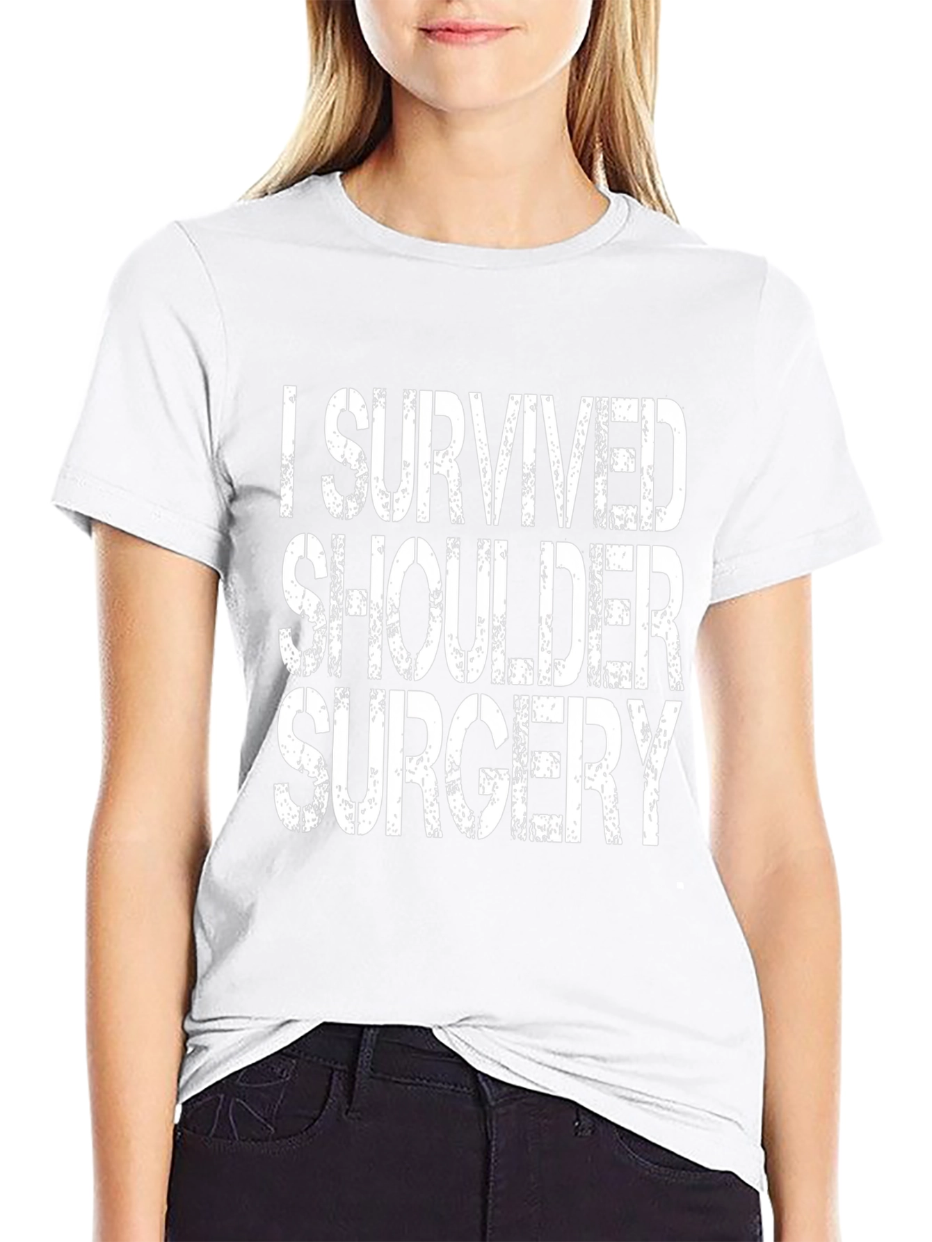 I Survived Shoulder Surgery Graphic T-Shirt
