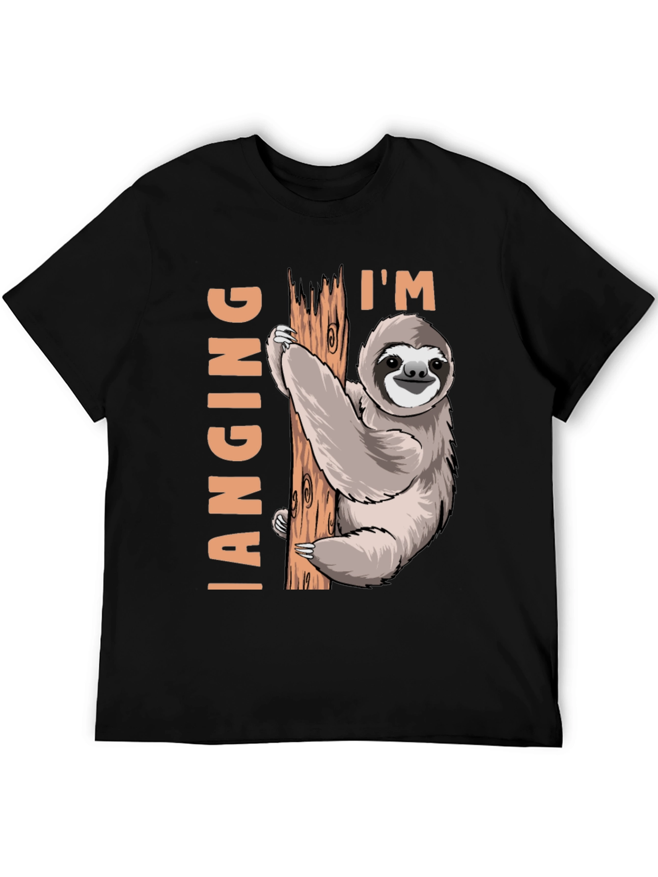 Im Hanging Sloth Graphic T-Shirt - Cute & Comfy