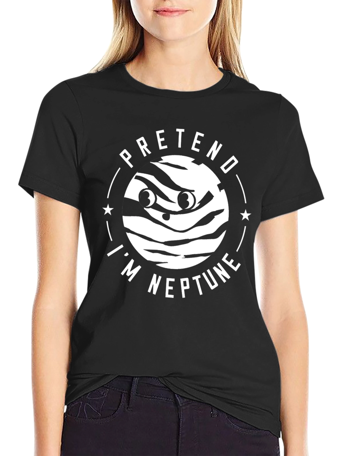 Pretend Im Neptune T-Shirt - Funny Costume Tee