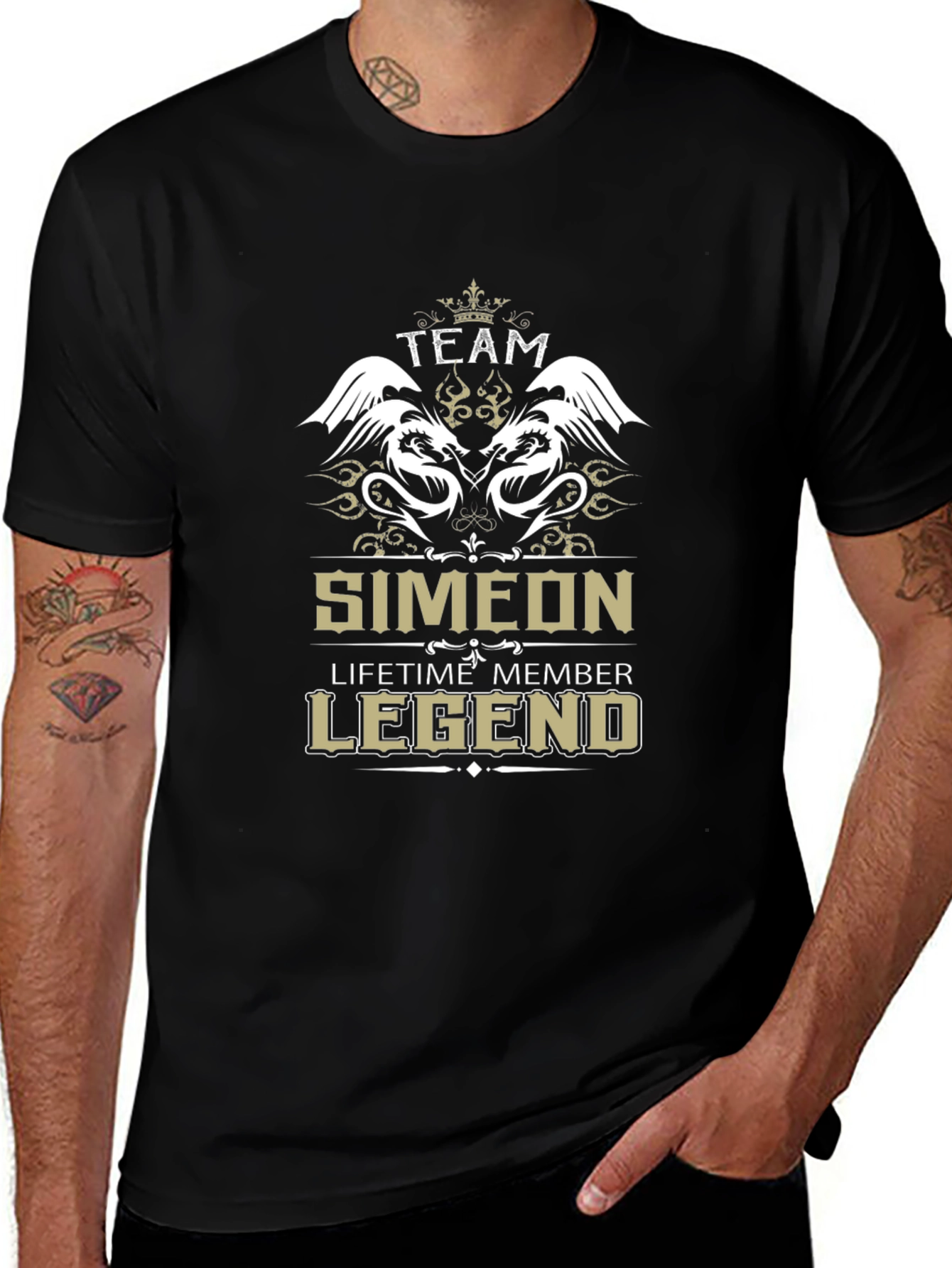 Simeon Legend T-Shirt | Team Member Design