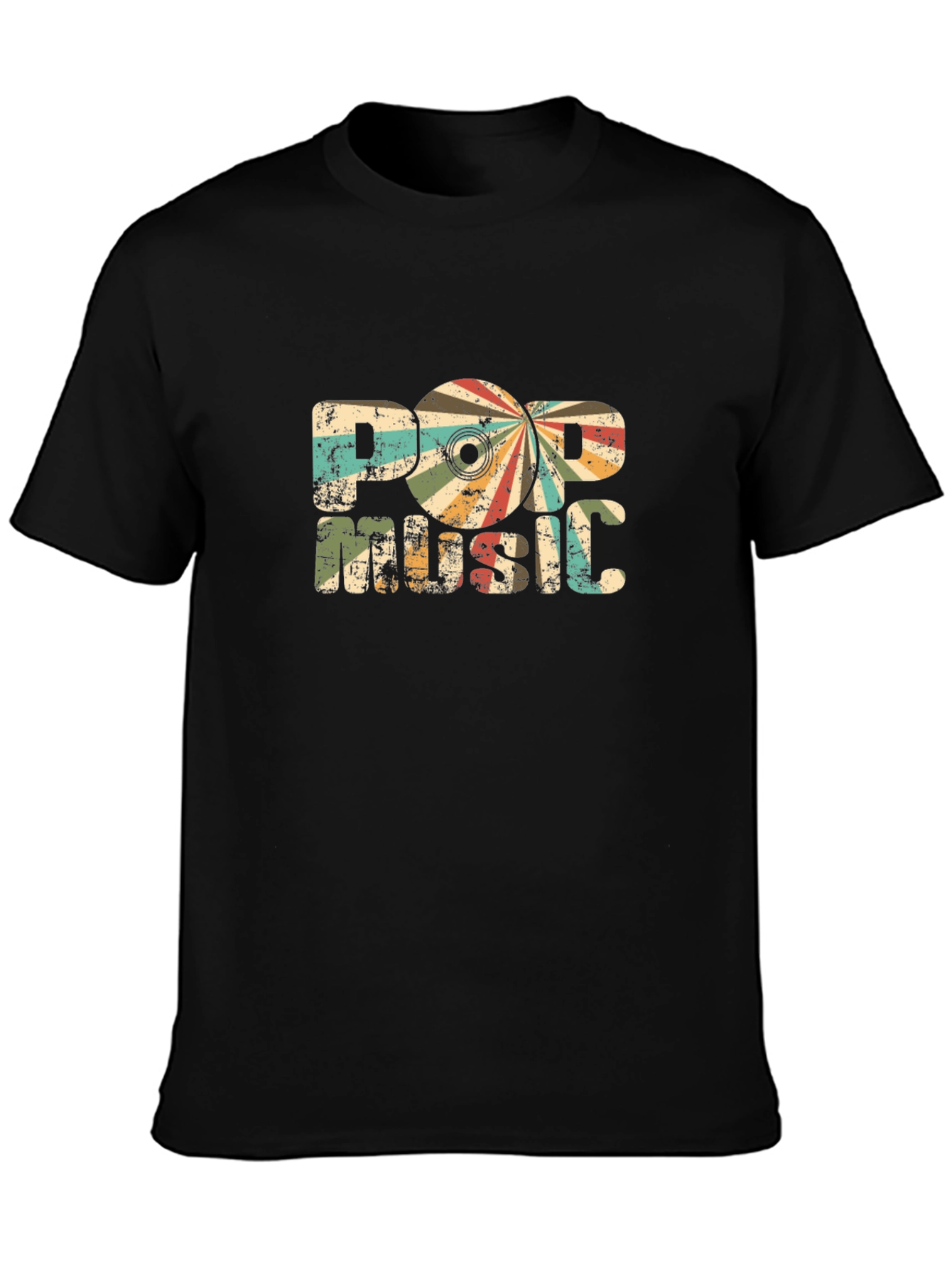 Retro Pop Music Graphic T-Shirt