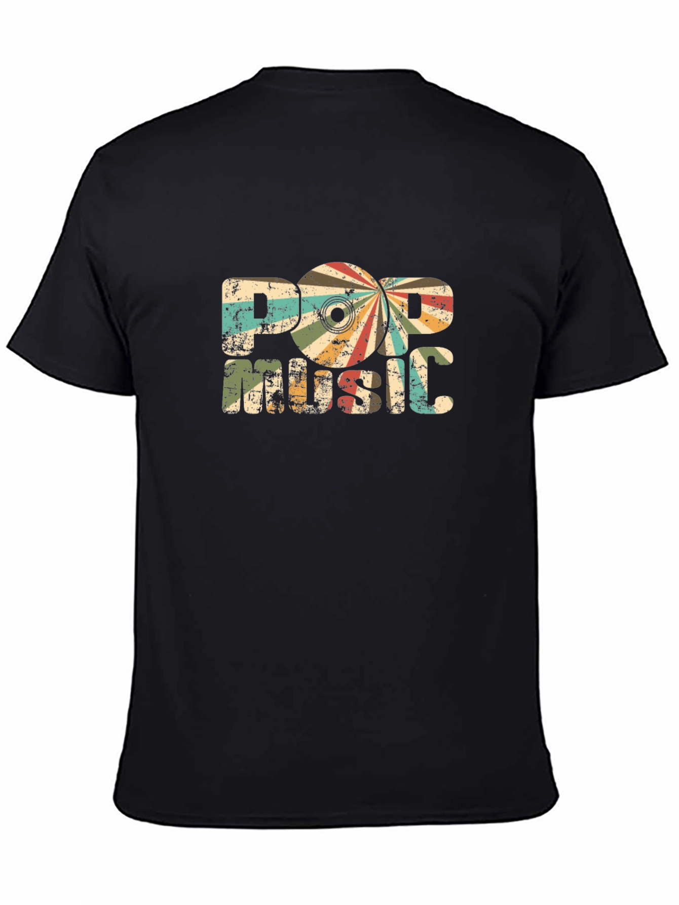 Retro Pop Music Graphic T-Shirt