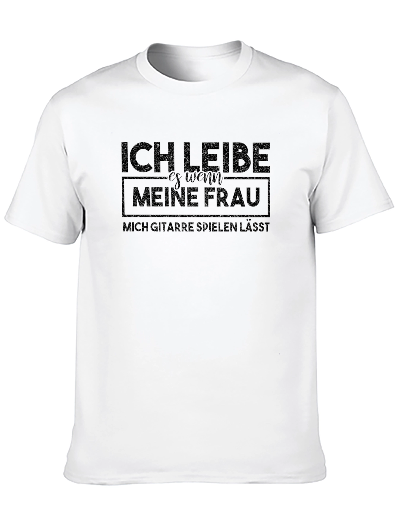 Ich Liebe Meine Frau Guitar Player T-Shirt
