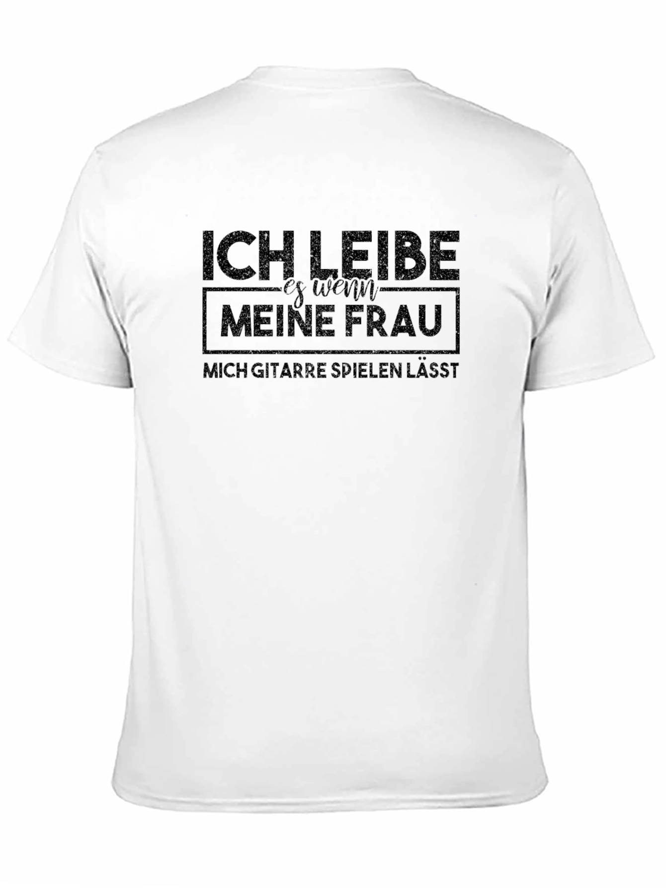 Ich Liebe Meine Frau Guitar Player T-Shirt