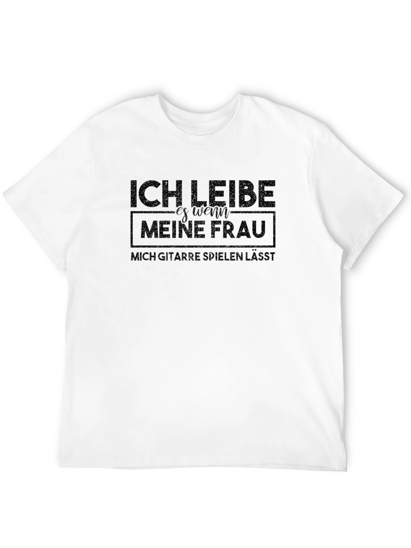 Ich Liebe Meine Frau Guitar Player T-Shirt