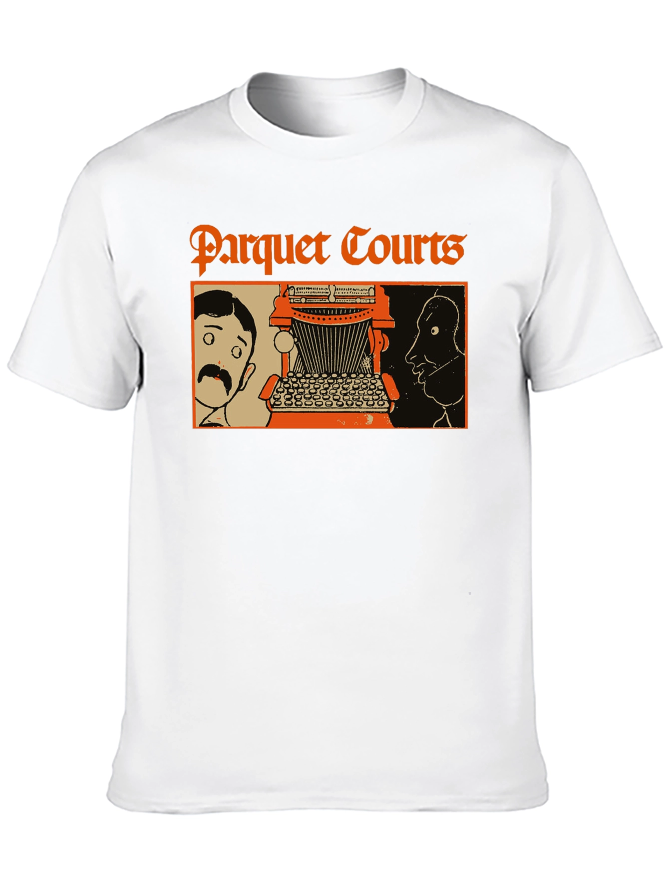 Parquet Courts Band Tee - Black Cotton