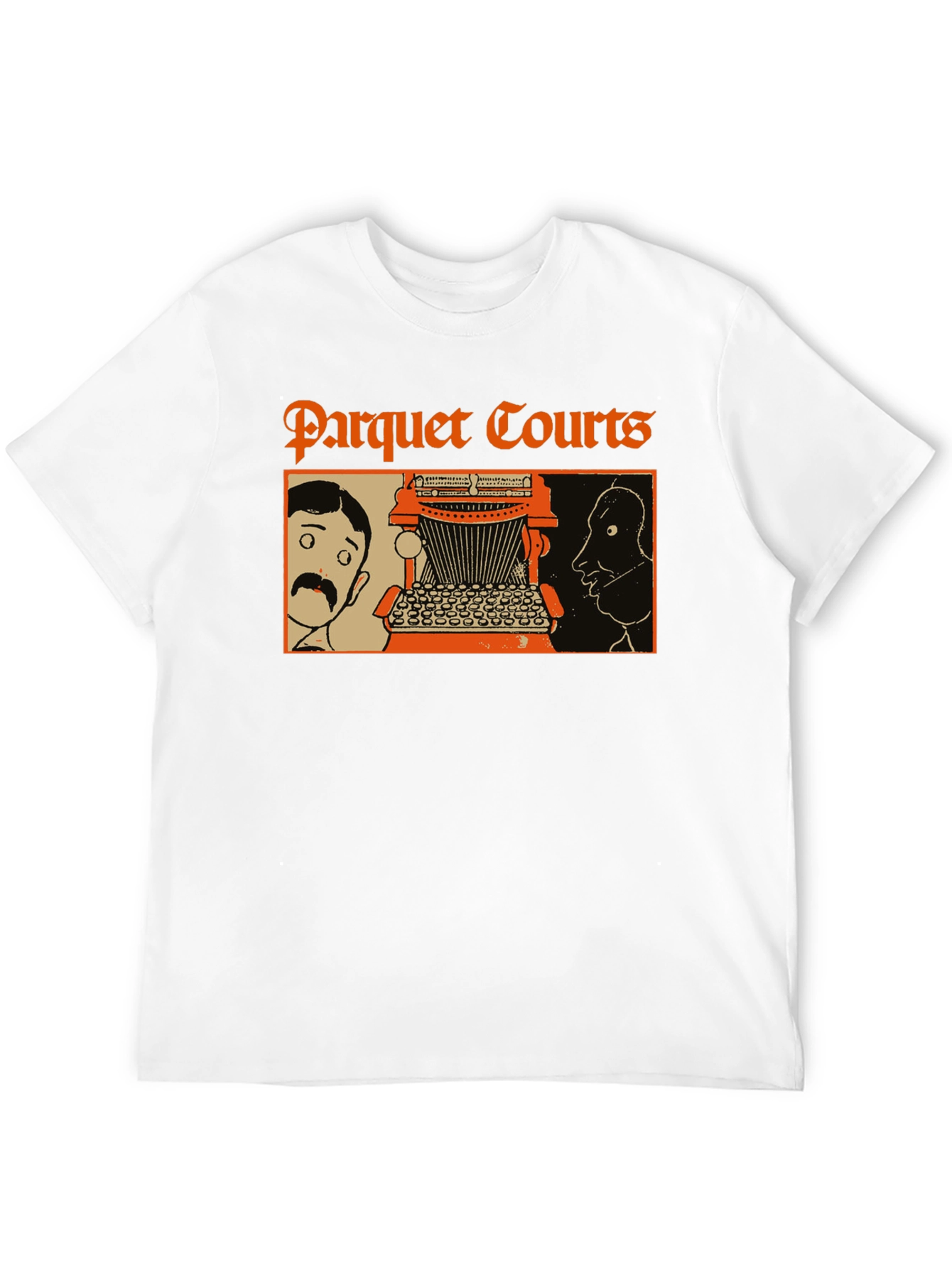 Parquet Courts Band Tee - Black Cotton