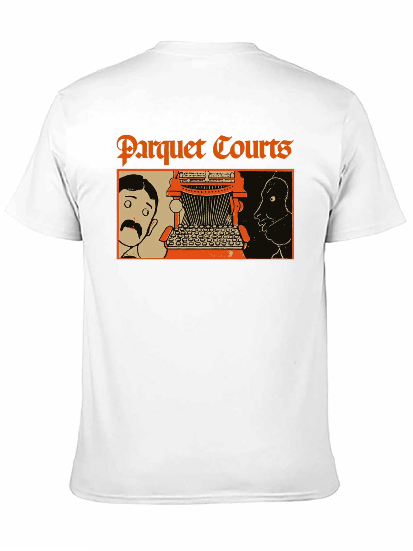 Parquet Courts Band Tee - Black Cotton