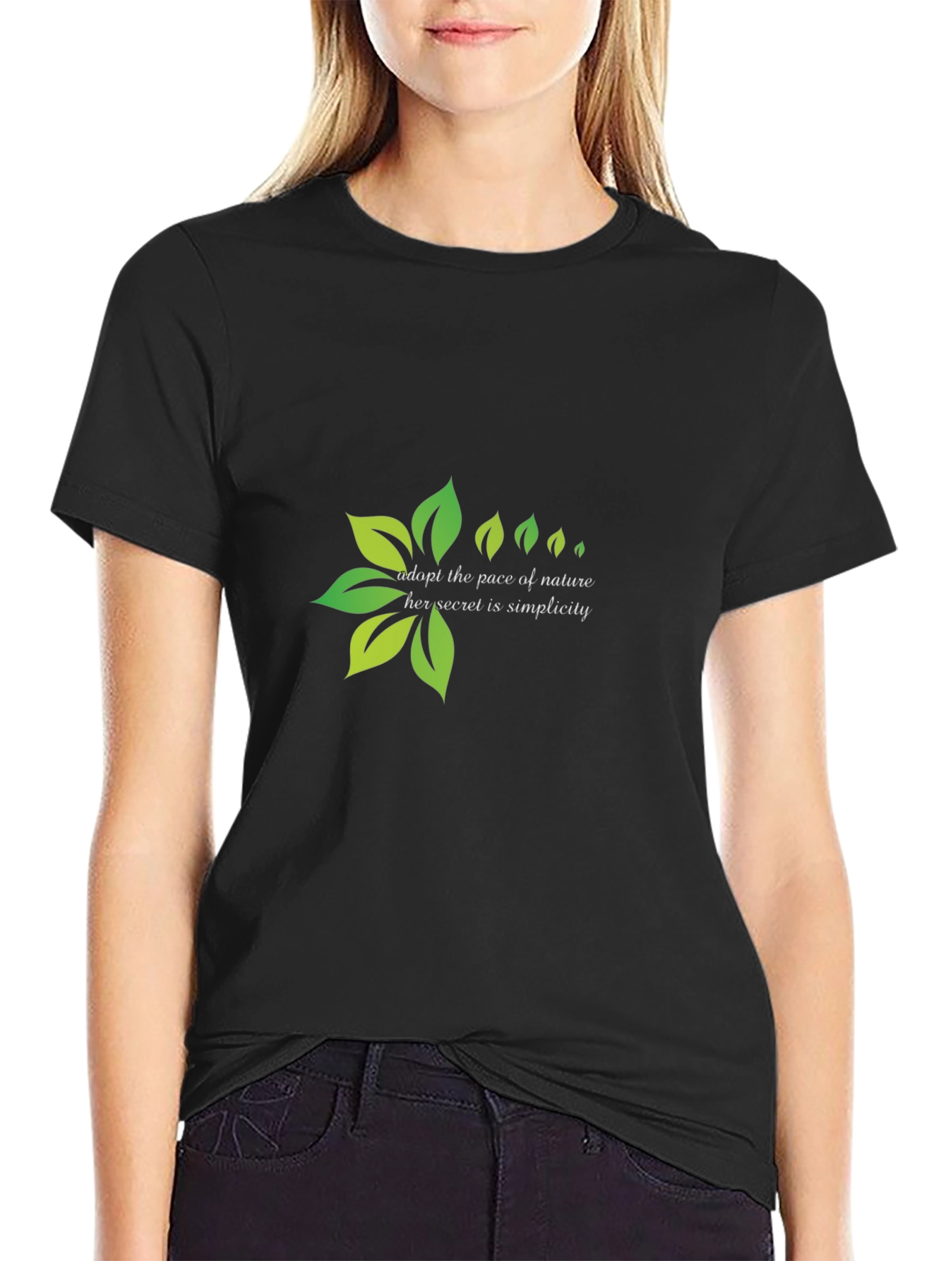 Nature Simplicity Graphic T-Shirt