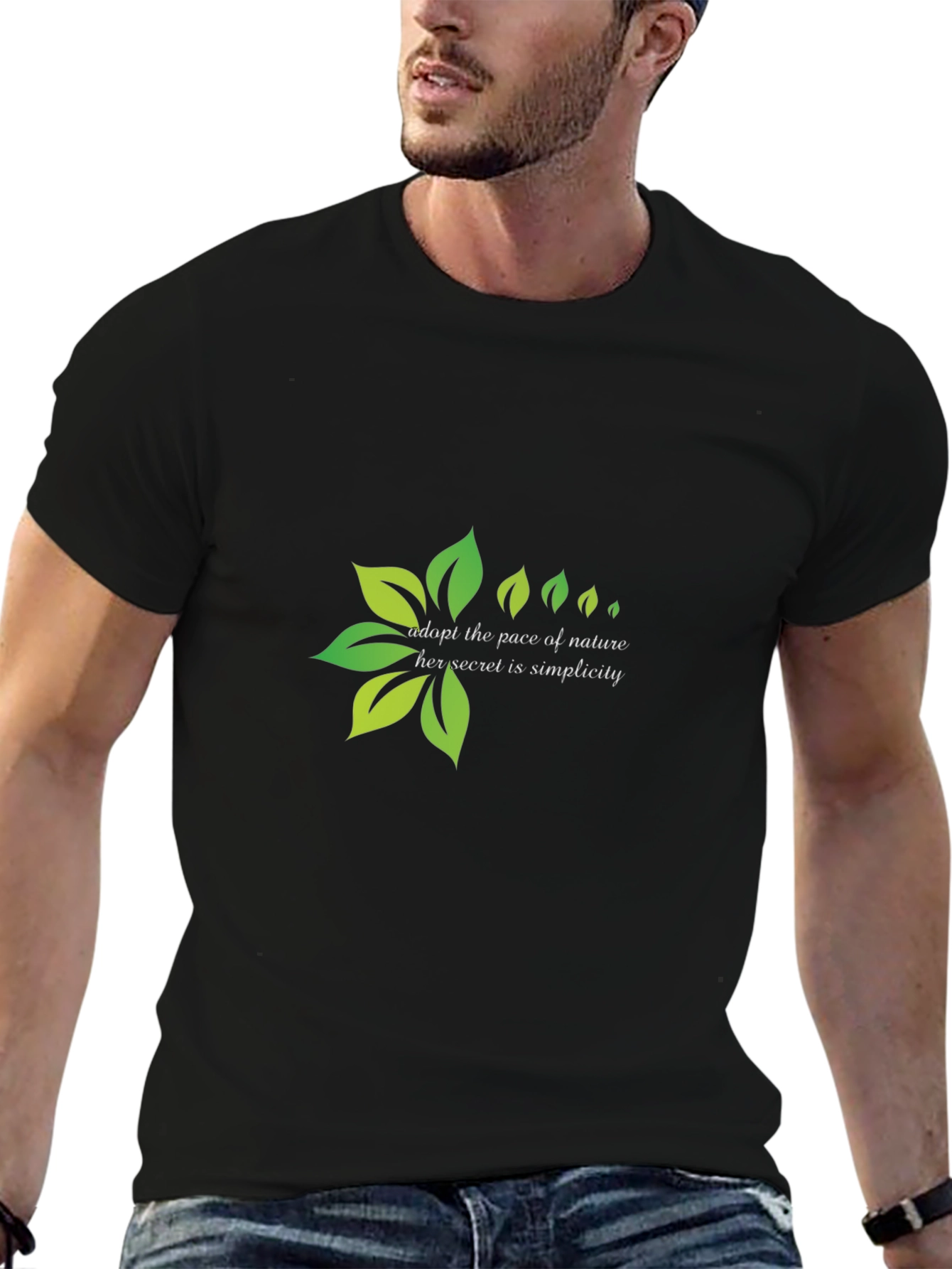 Nature Simplicity Graphic T-Shirt