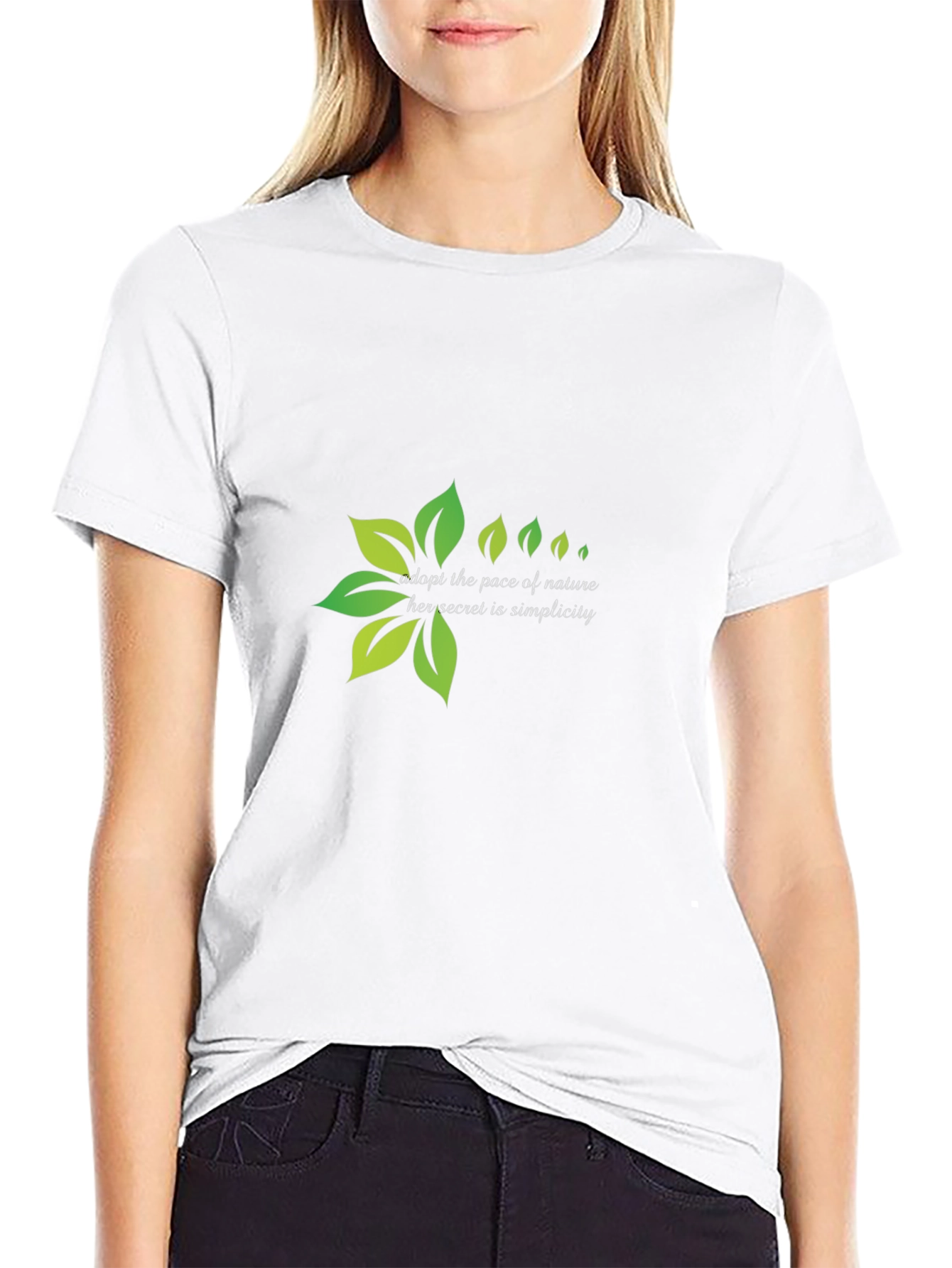 Nature Simplicity Graphic T-Shirt