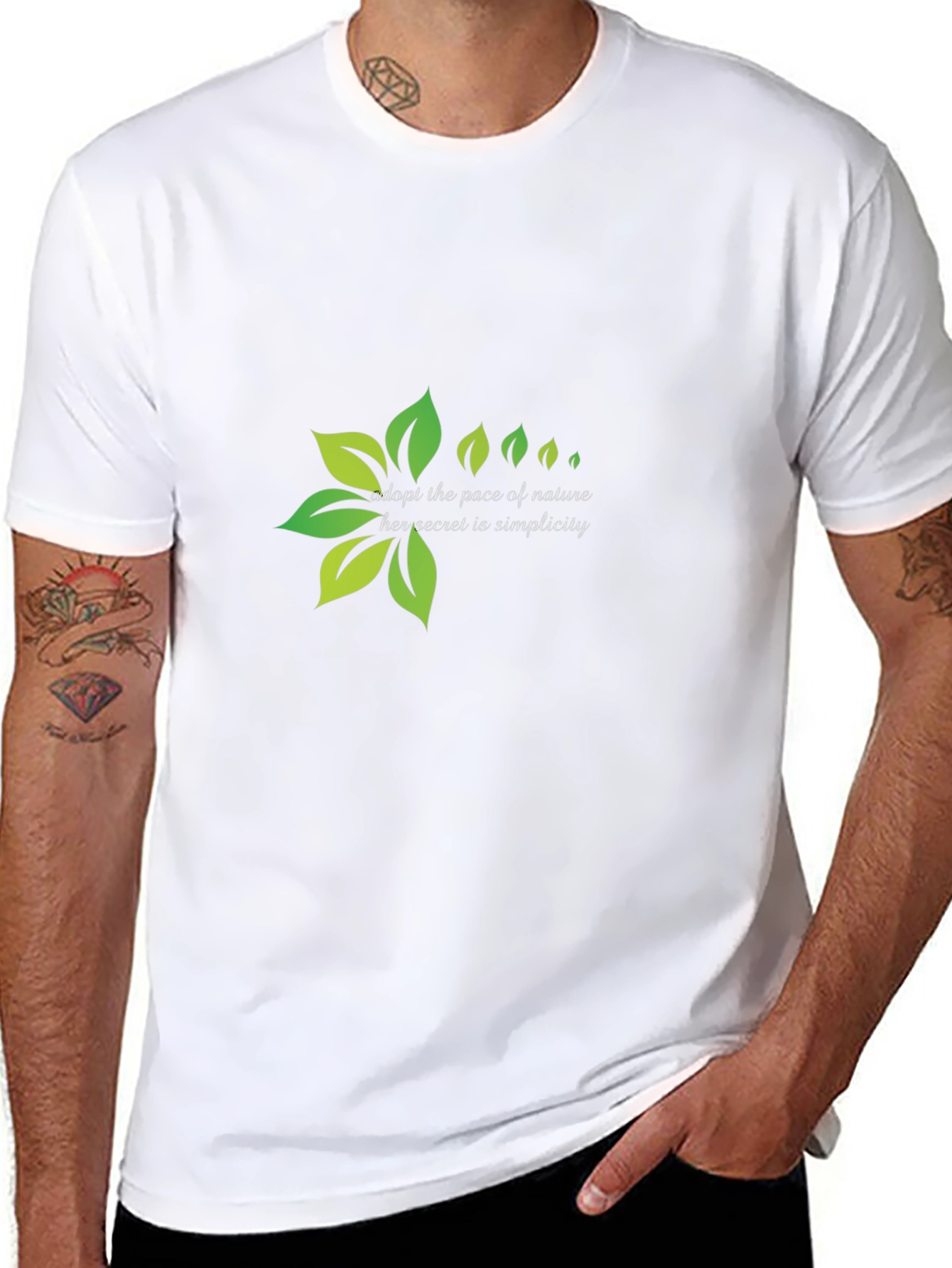 Nature Simplicity Graphic T-Shirt