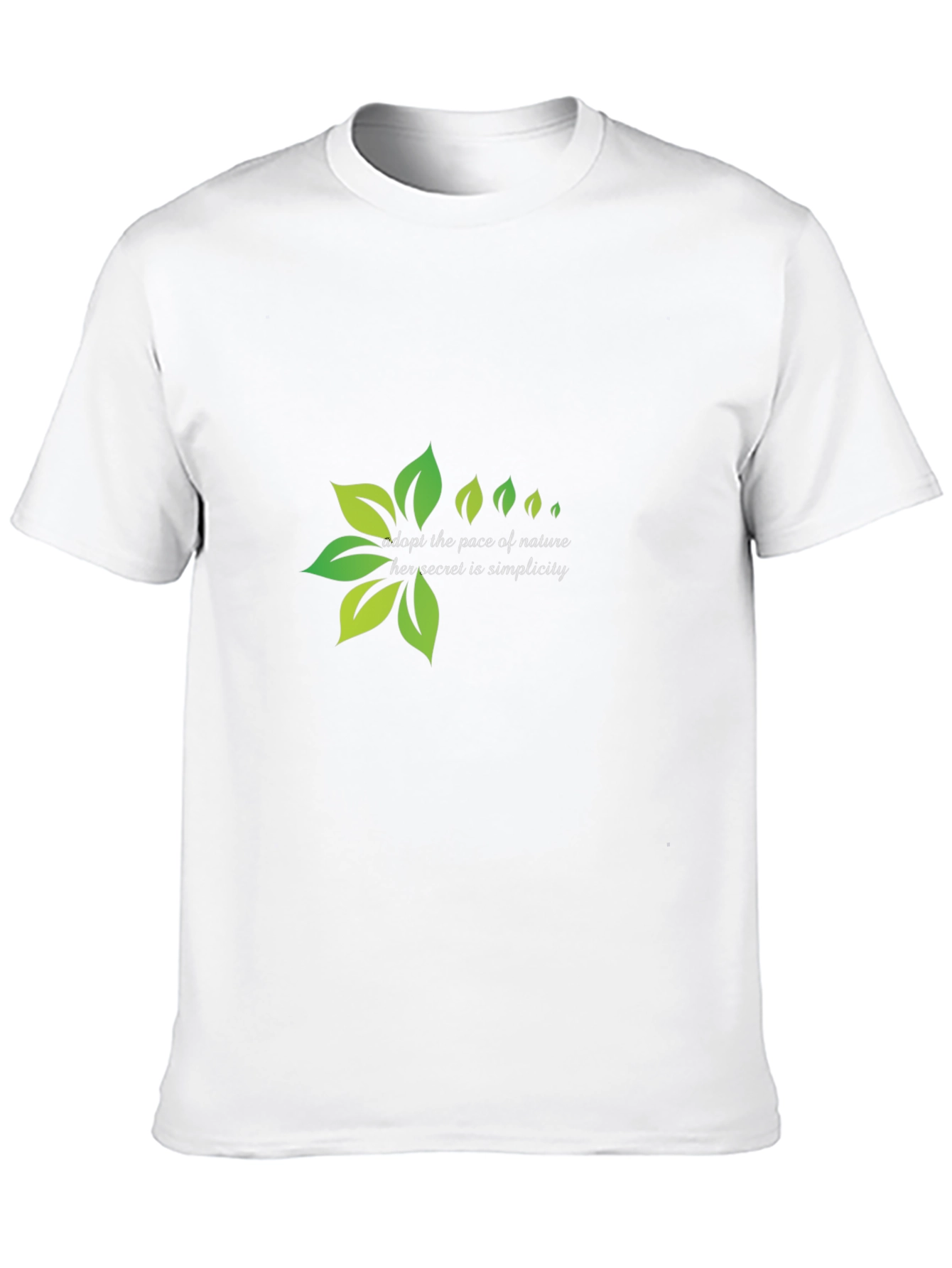 Nature Simplicity Graphic T-Shirt