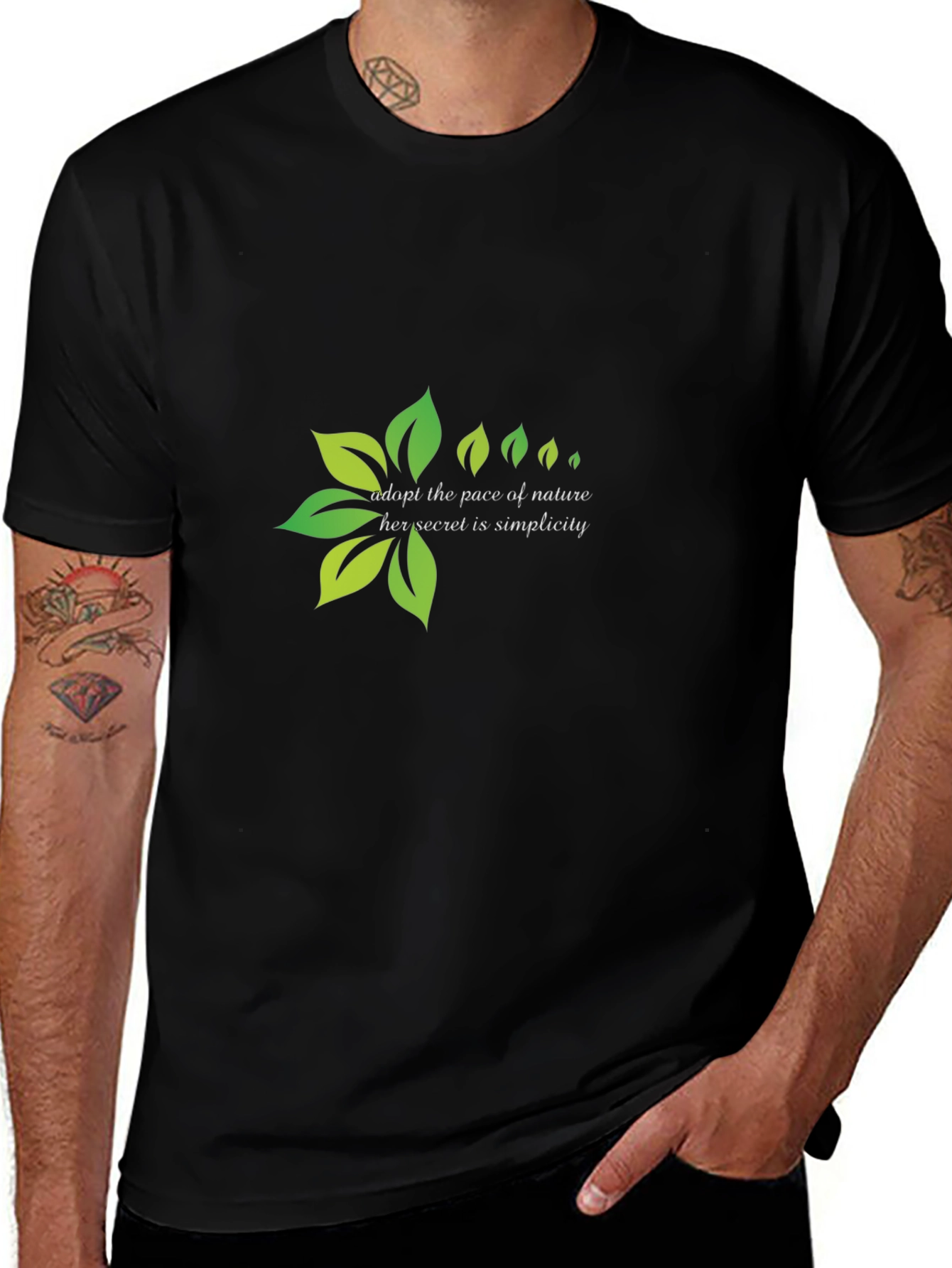 Nature Simplicity Graphic T-Shirt