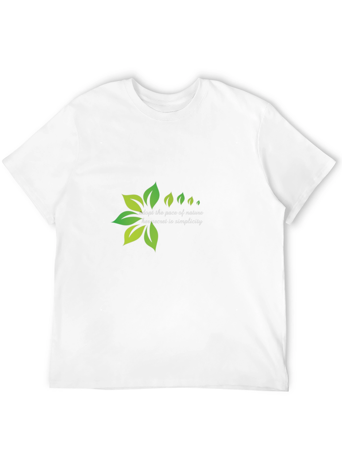 Nature Simplicity Graphic T-Shirt