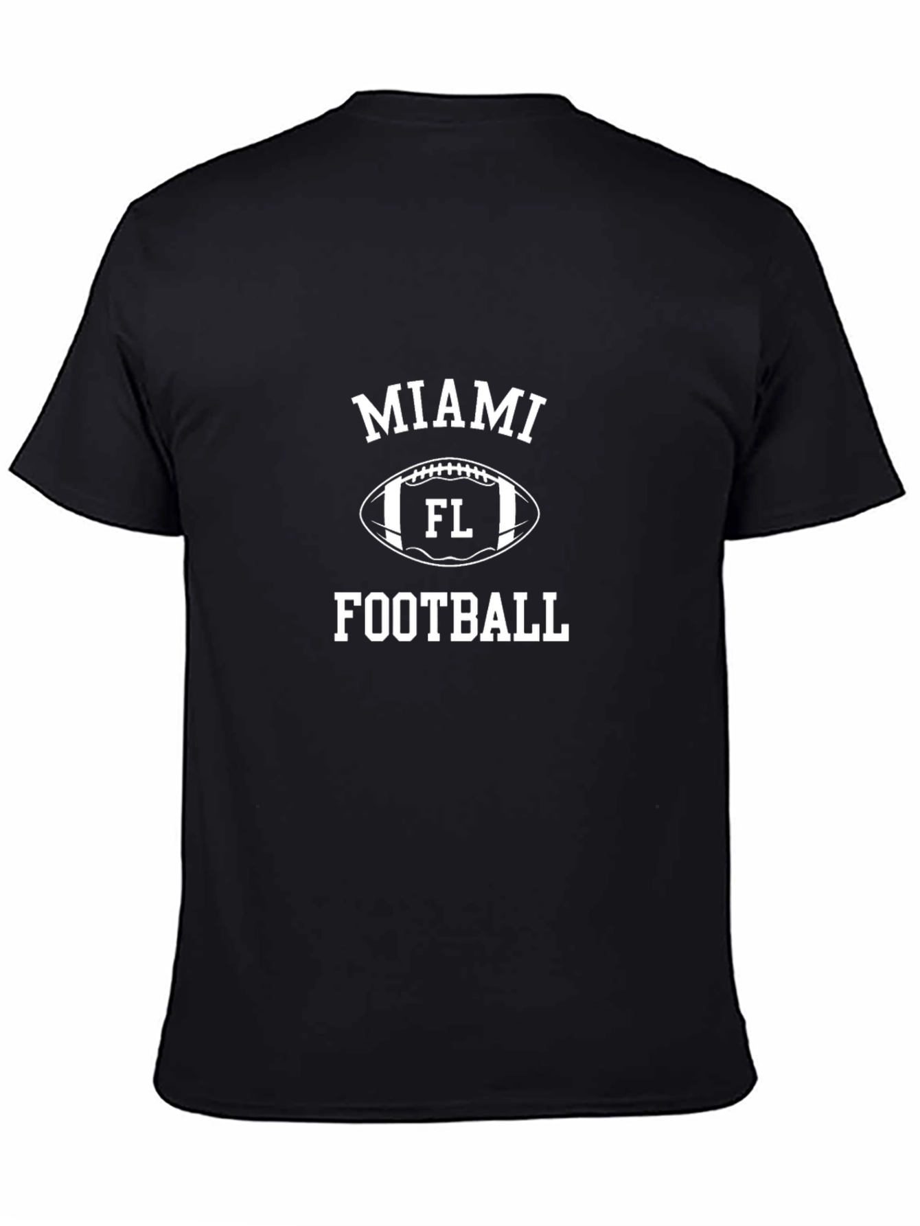 Miami Football T-Shirt - Black
