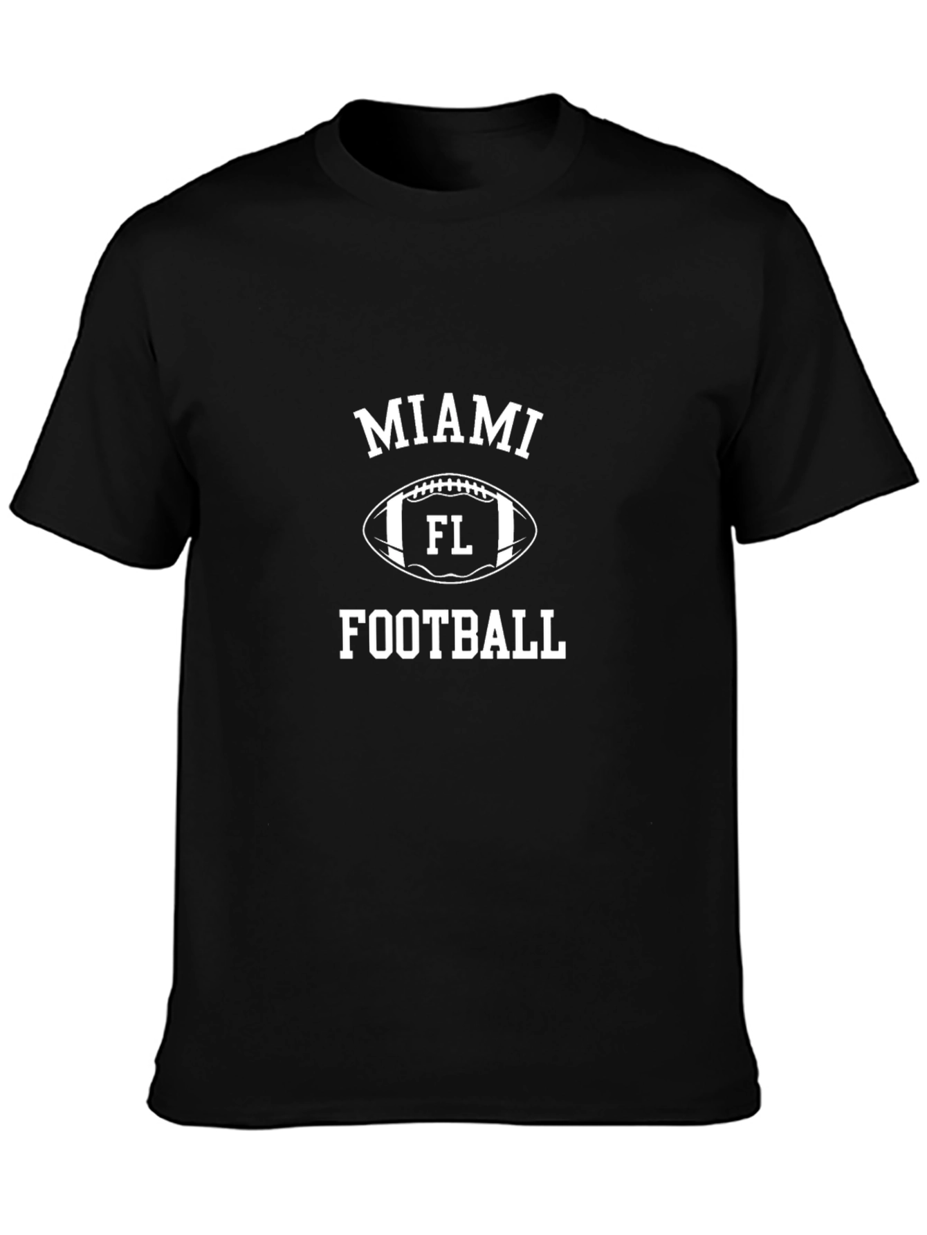 Miami Football T-Shirt - Black