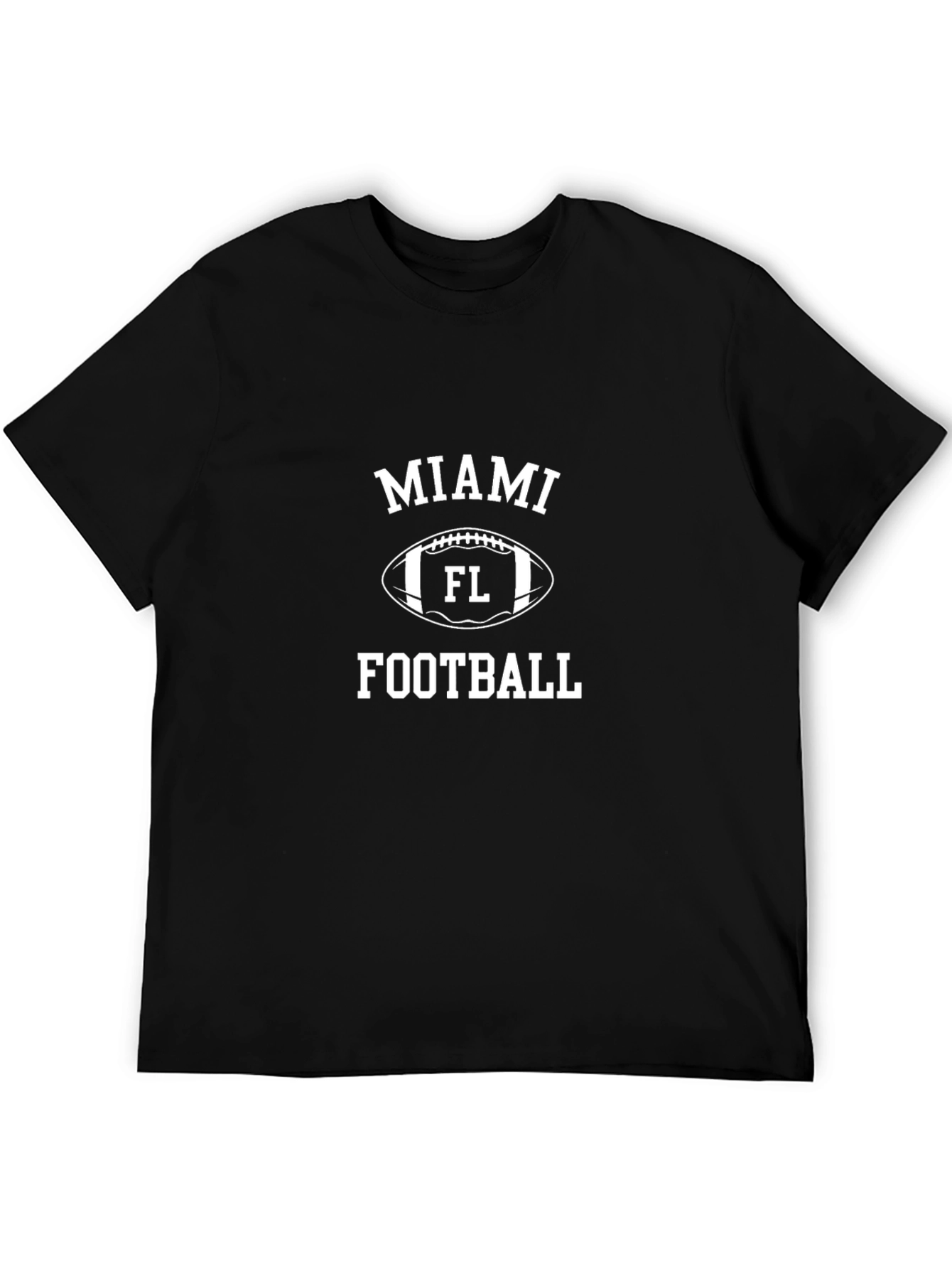 Miami Football T-Shirt - Black