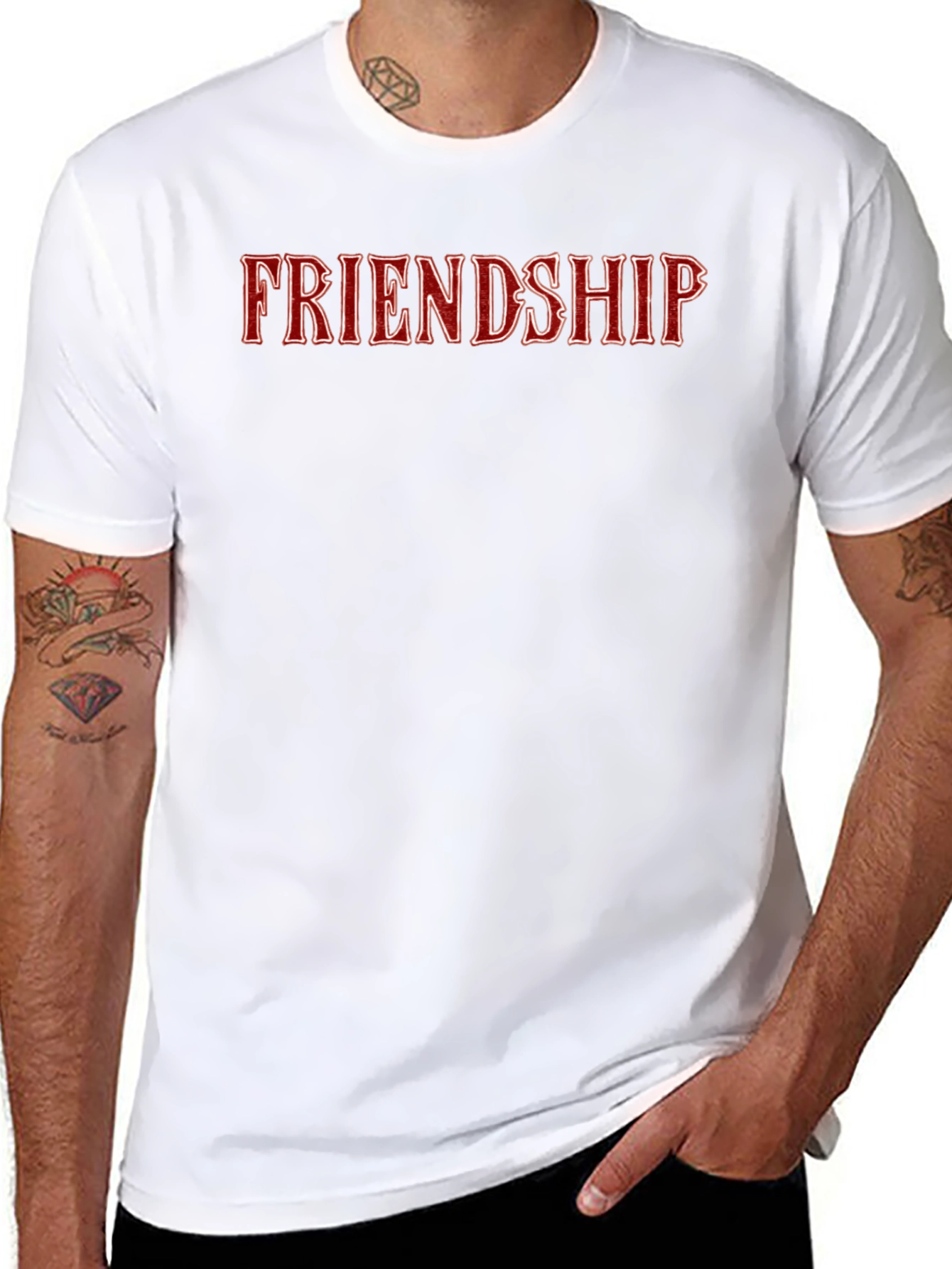 Friendship T-Shirt - Graphic Print Tee